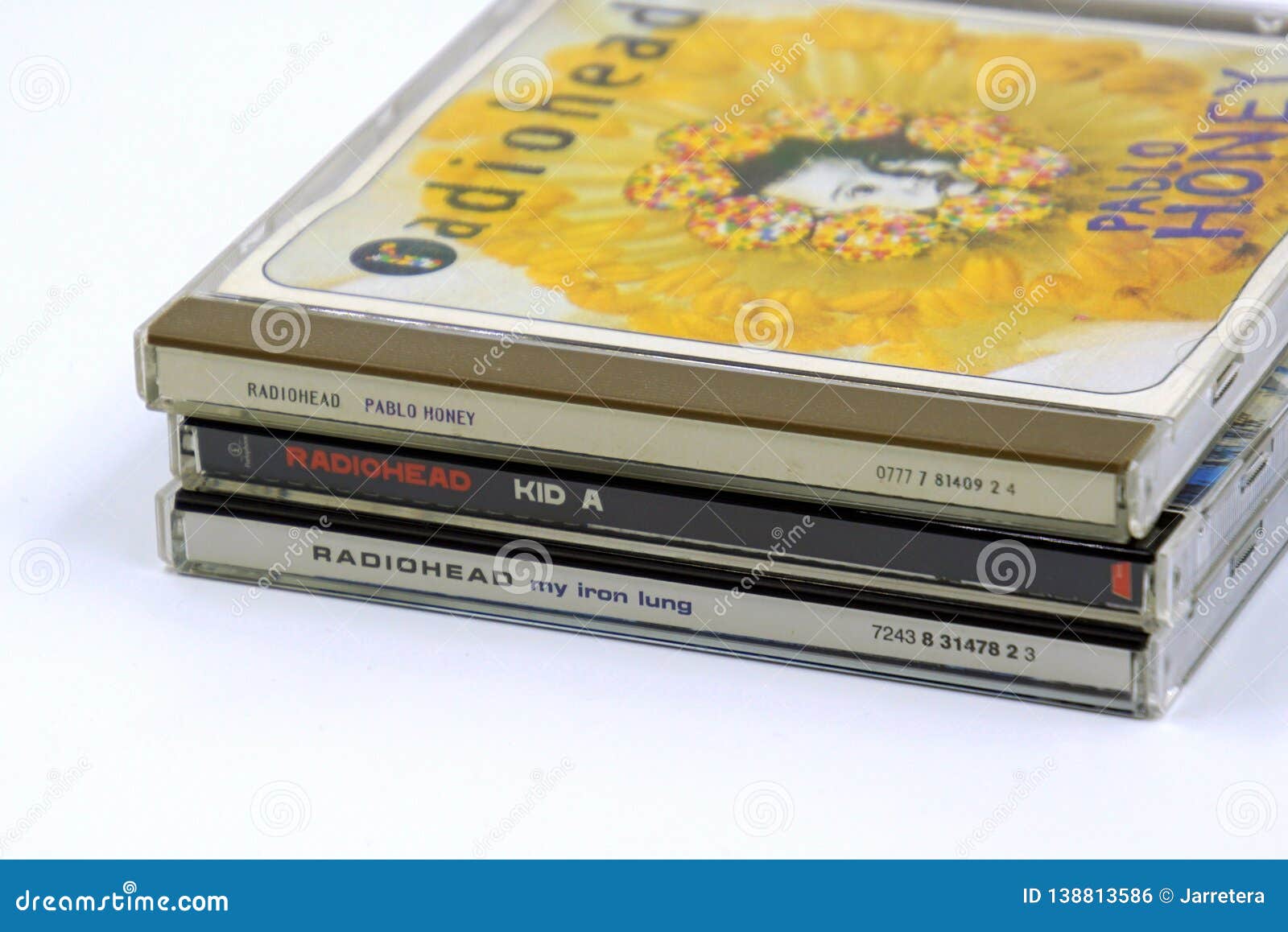 Compact Disc CD Albums from Radiohead. Editorial Photo - Image of album,  honey: 138813586