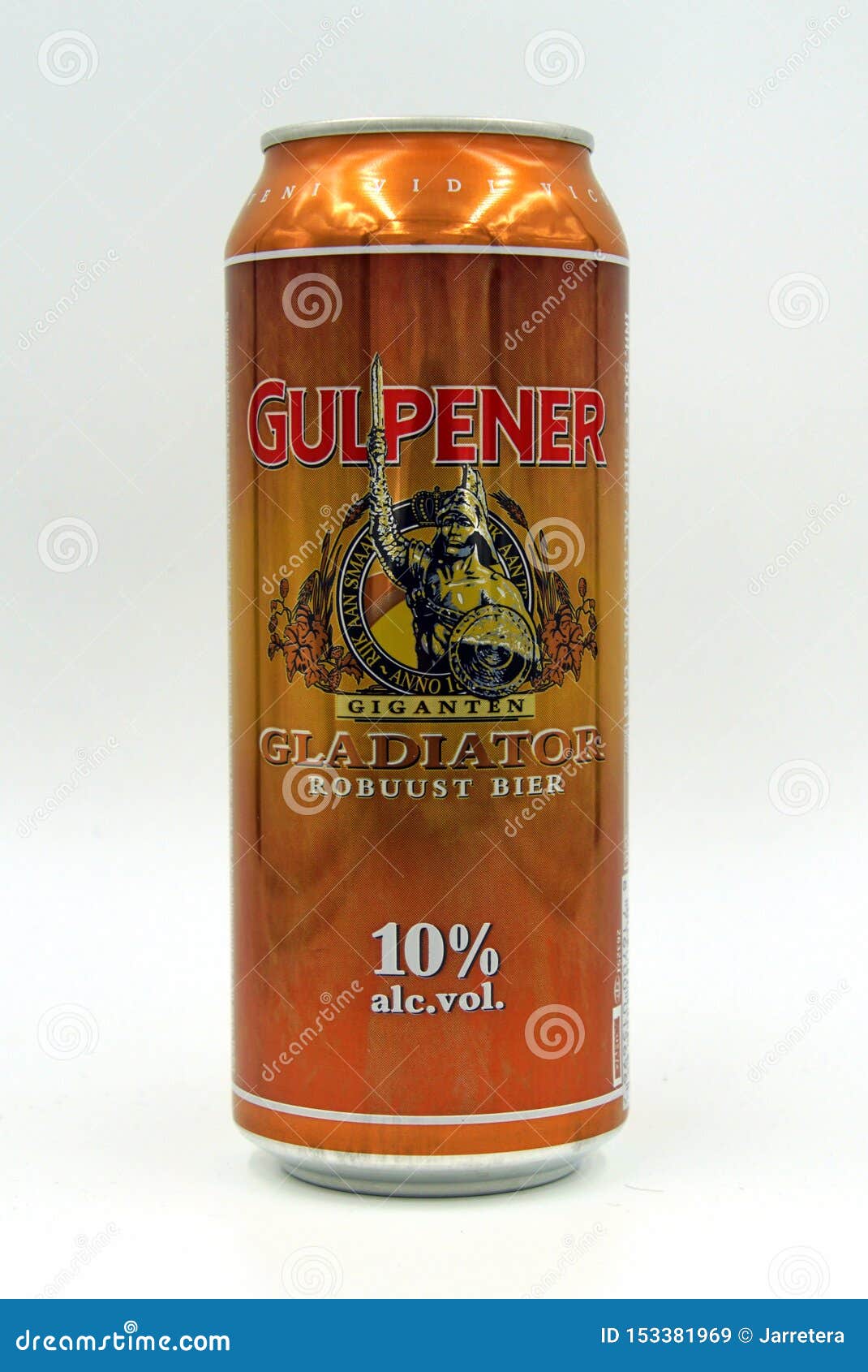 Gom belangrijk consensus Can of Dutch Gulpener Gladiator Beer. Editorial Stock Image - Image of  brewery, drink: 153381969