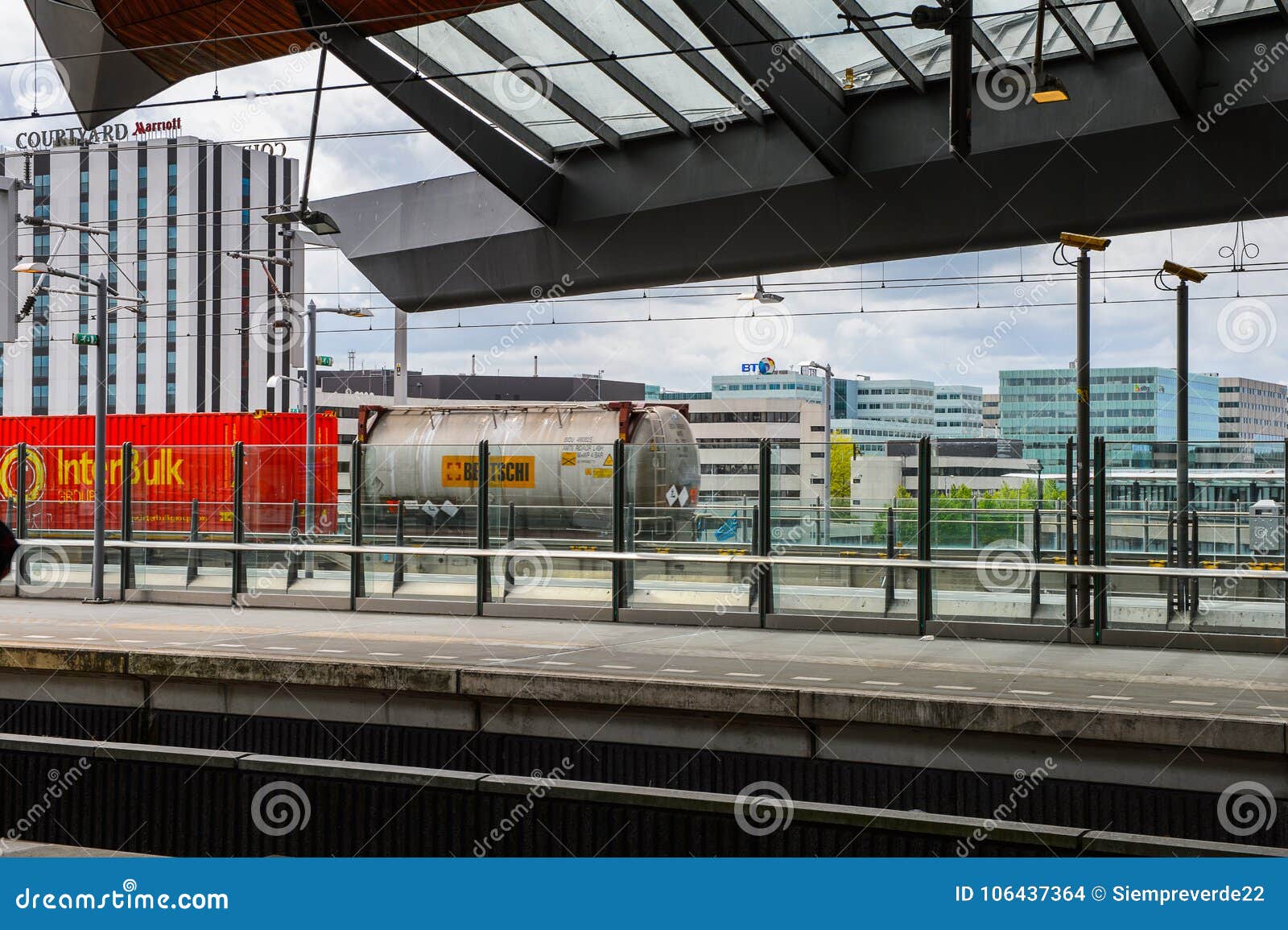 Bijlmer ArenA Metro Station Editorial Stock Image - Image of railway ...