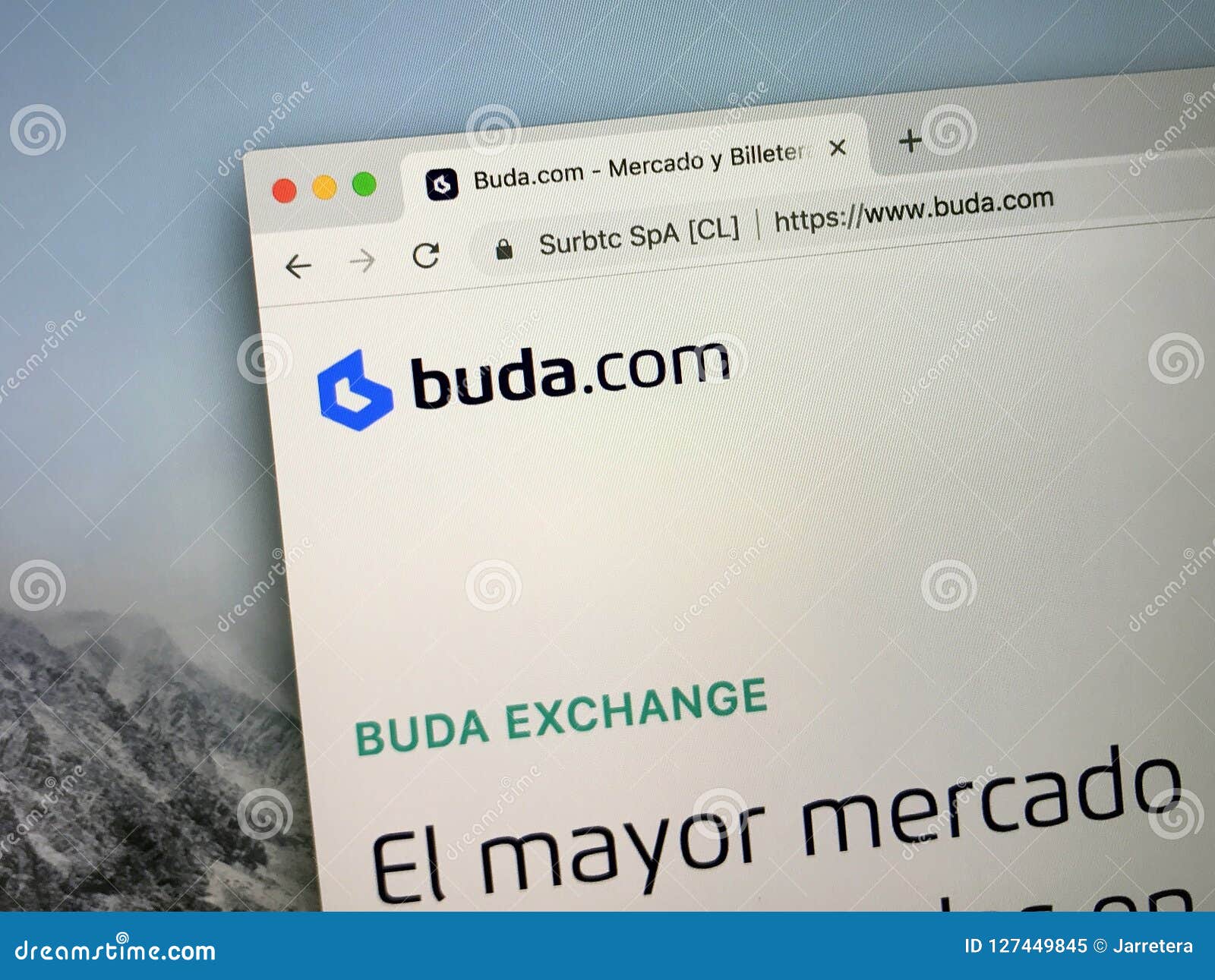 Website Of Crypto Exchange Buda Editorial Image - Image of ...