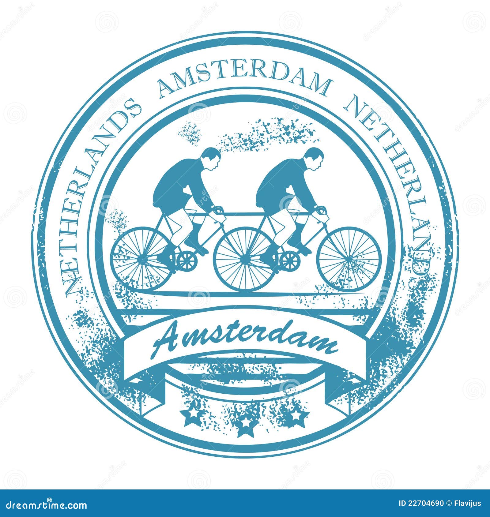Amsterdam stamp stock vector. Illustration of label, europe 22704690