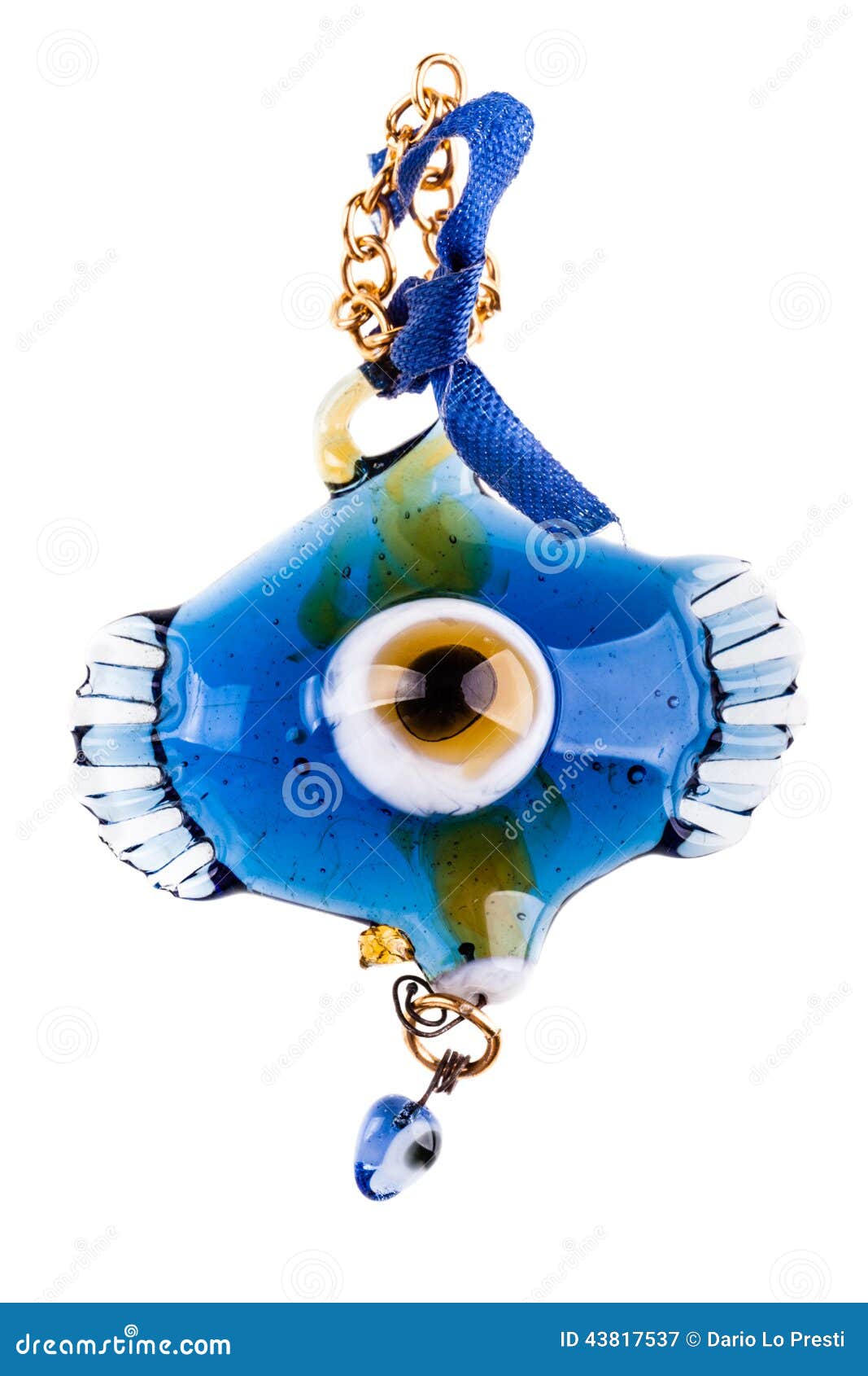 Amuleto Occhio Turco Blu | Decorazione Casa E Portafortuna | Vetro Artigianale | Idea Regalo - Foto 9