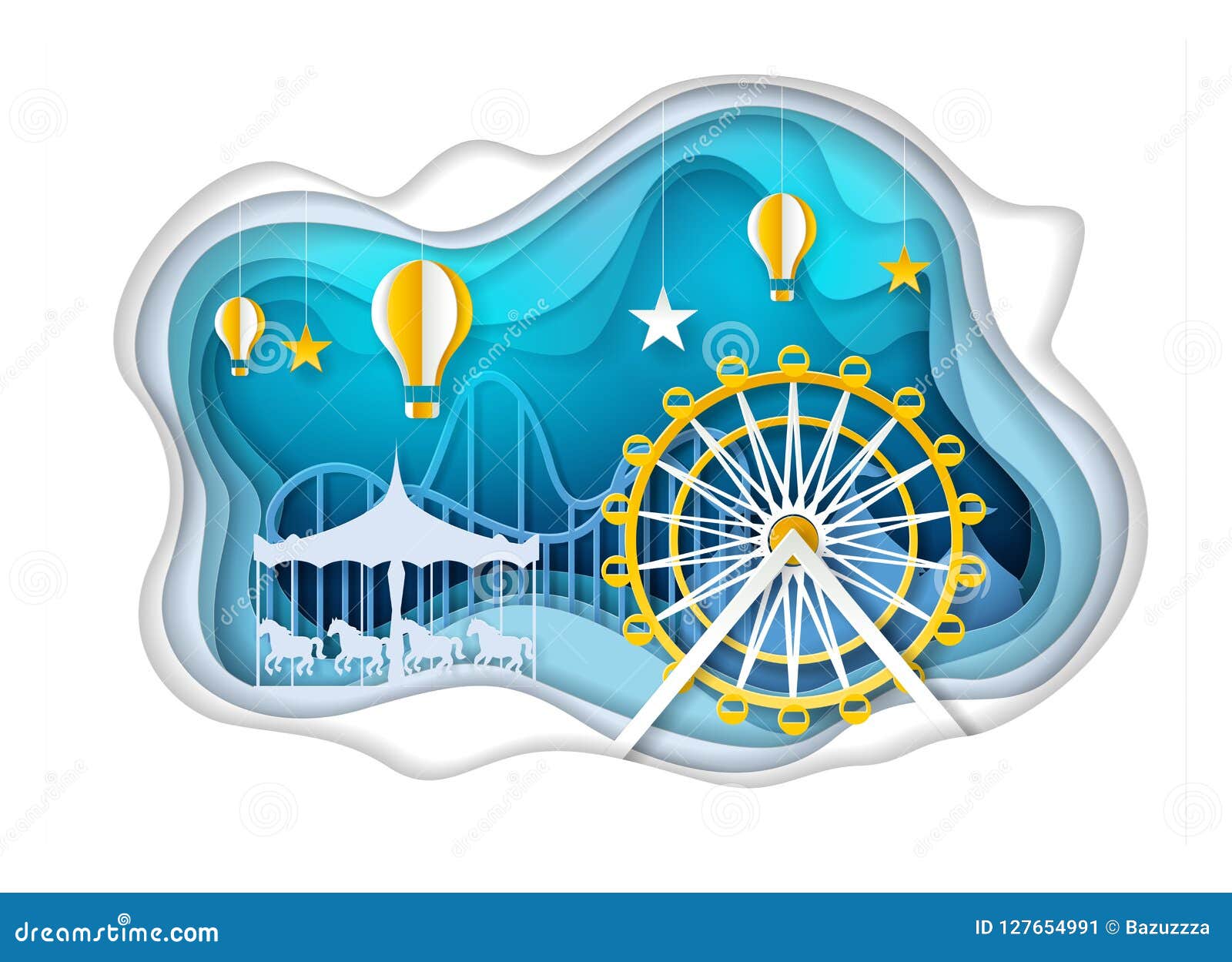 amusement park drawit yourself paper amusement park drawit yourself paper