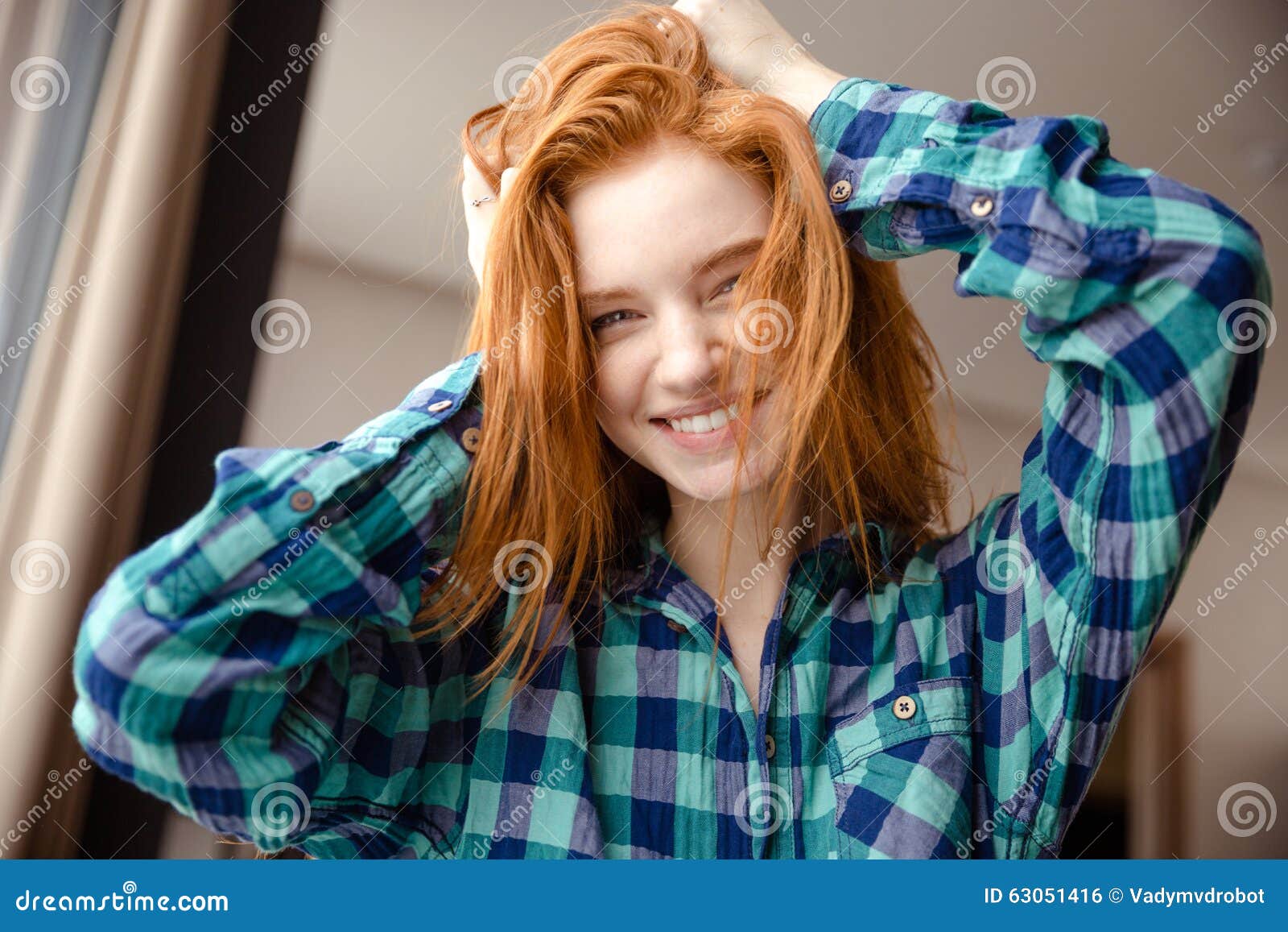 red hair shirt