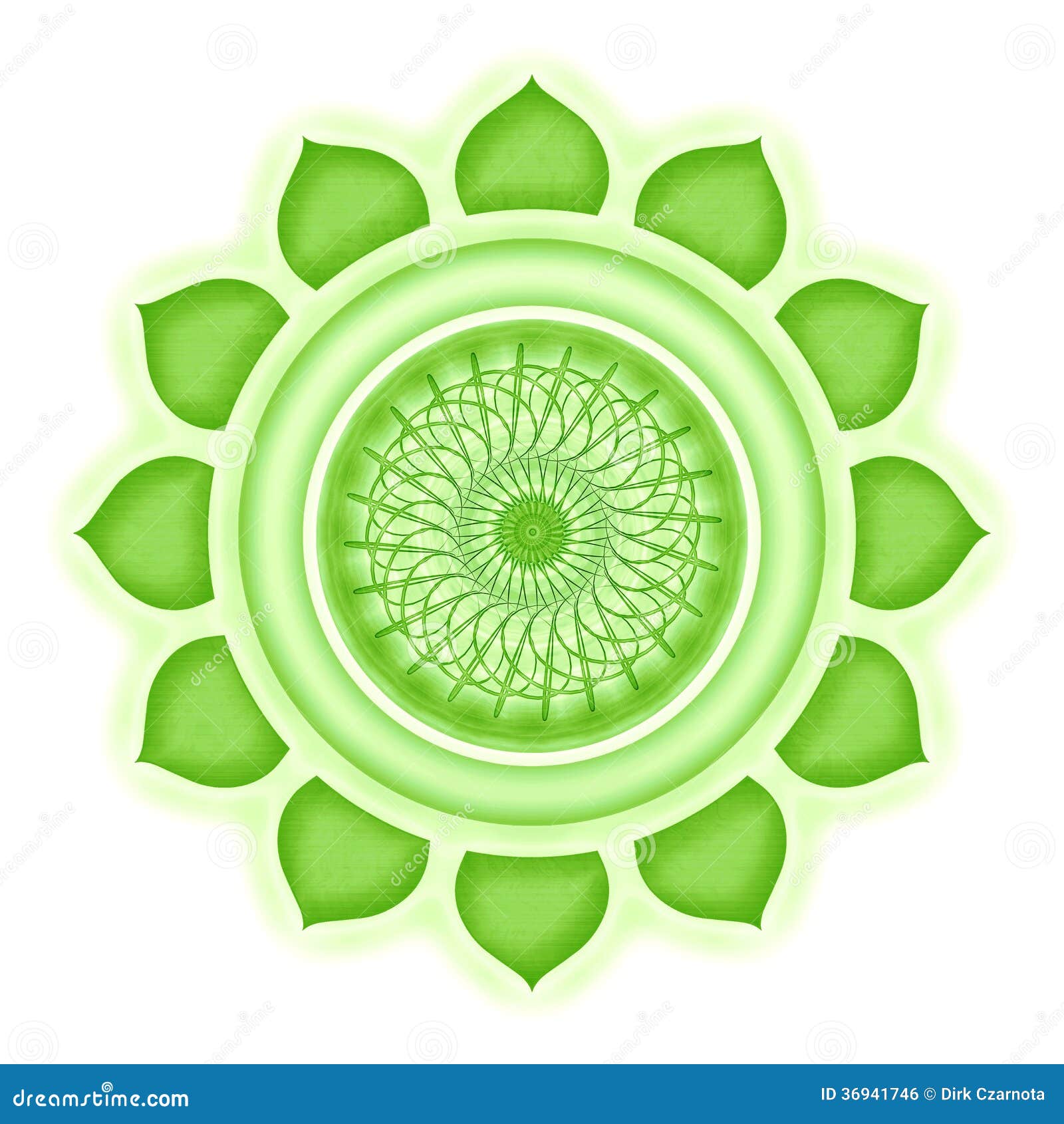 Anahata chakra design Stock Vector by ©Den.the.Grate@gmail.com