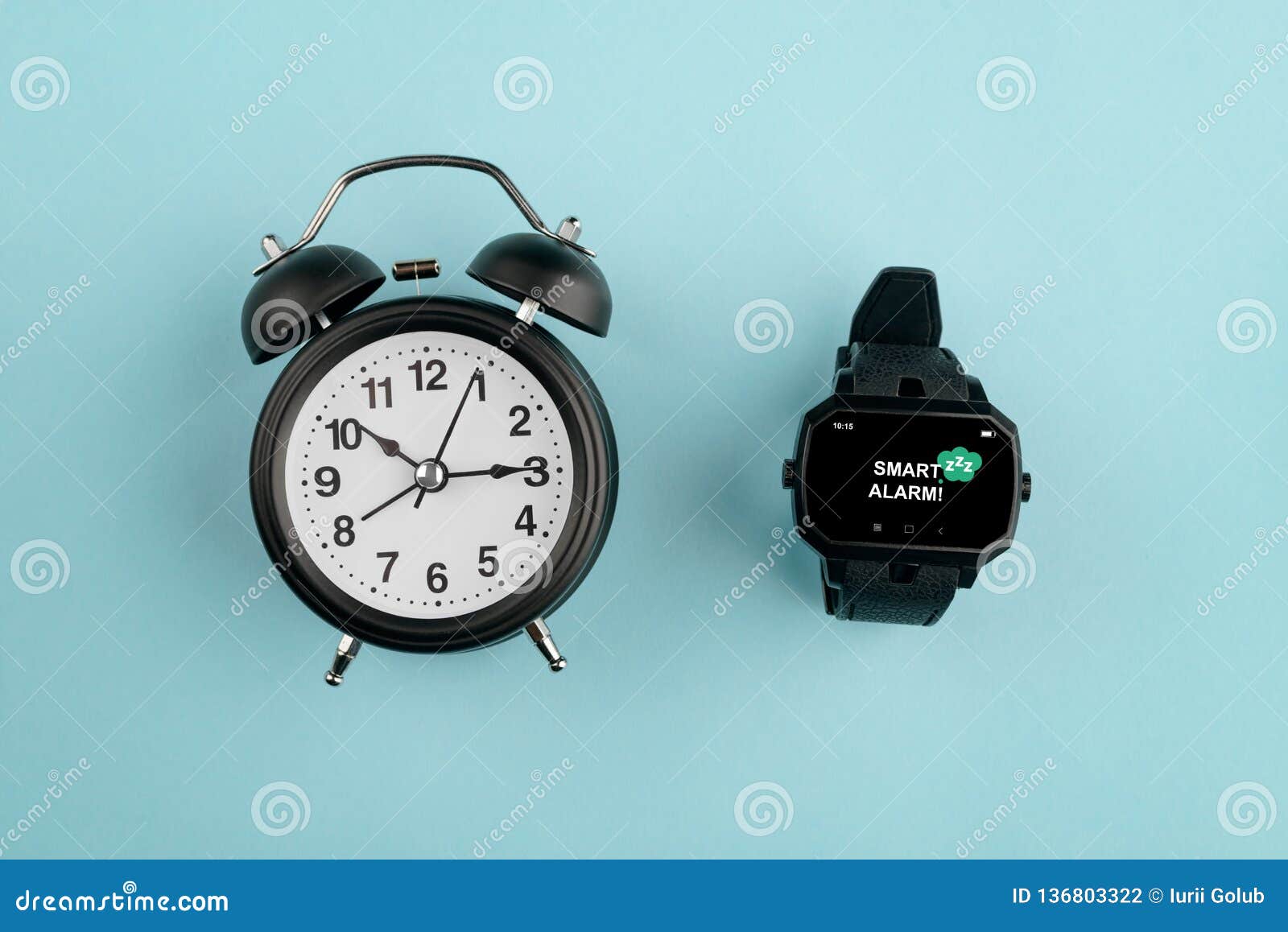 analog alarm watch