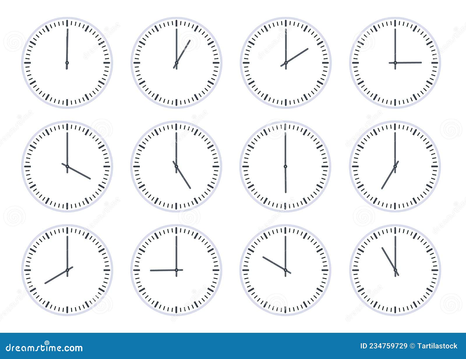 One Oclock Stock Illustrations 104 One Oclock Stock Illustrations Vectors Clipart Dreamstime