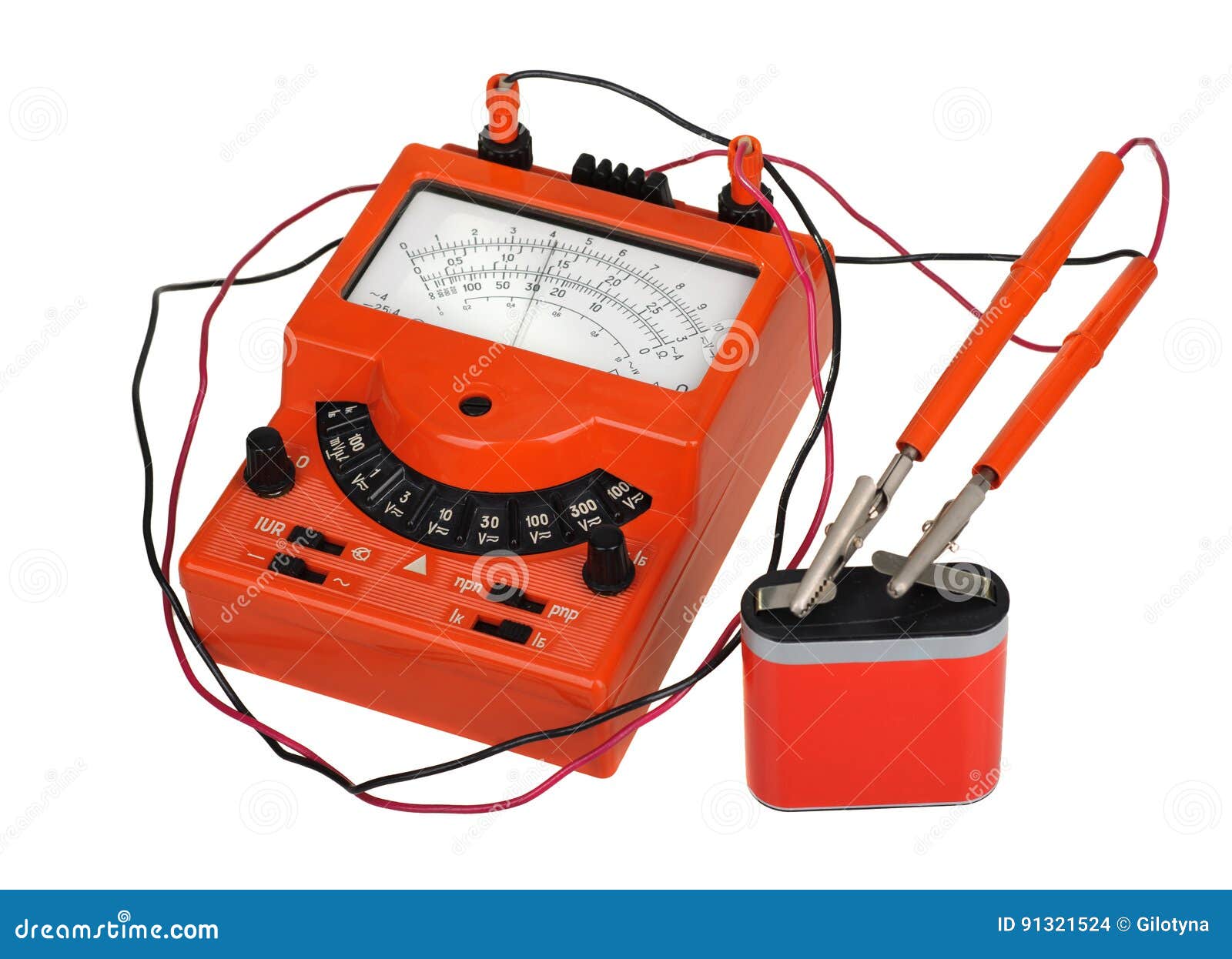 Analog multimeter stock photo. Image of power, equipment 91321524
