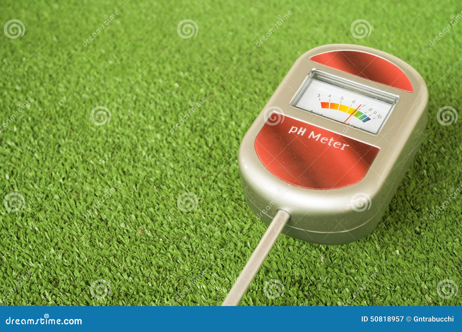 Analog soil ph meter stock image. Image of acid, close 50818957
