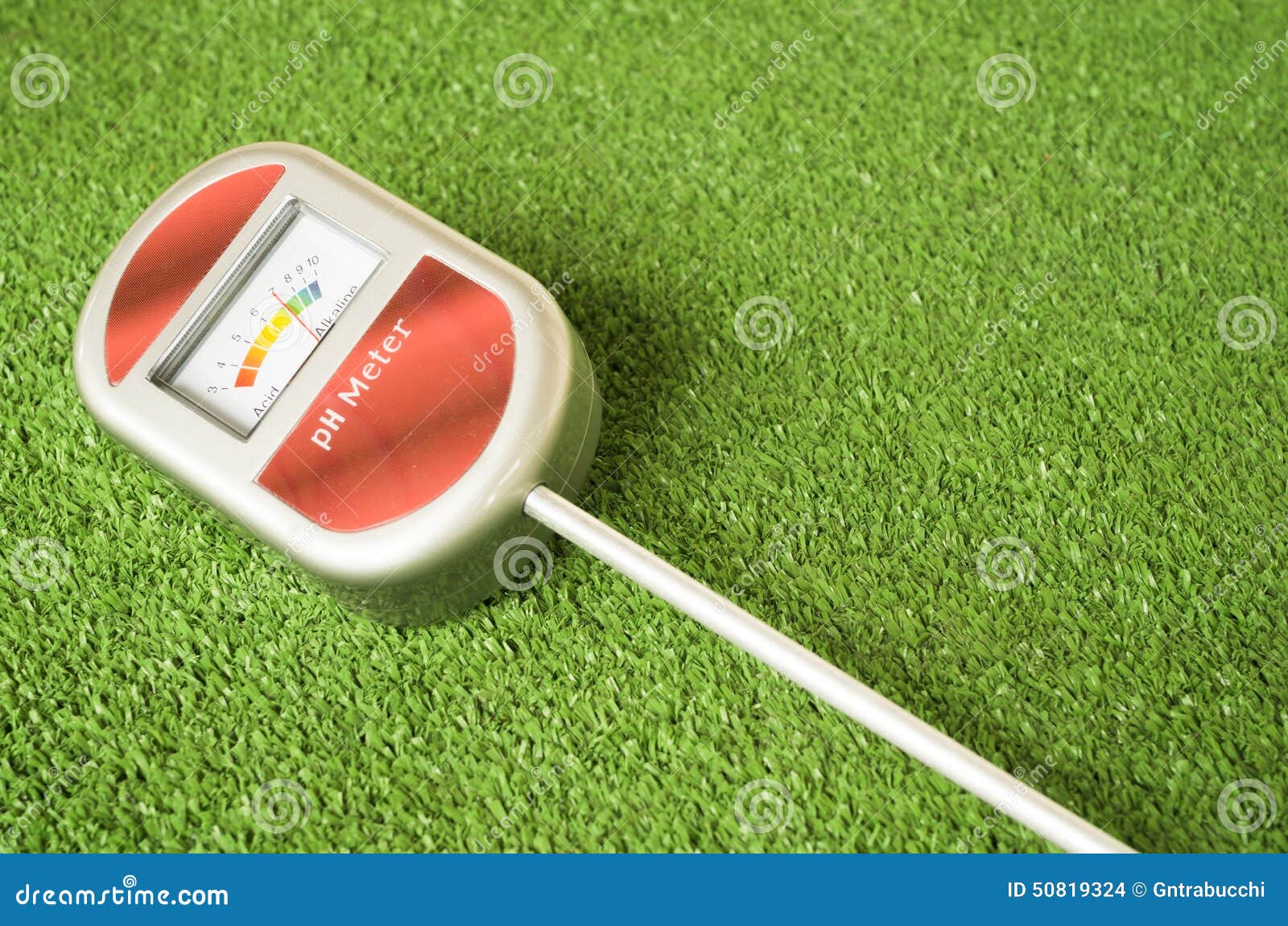 Analog soil ph meter stock photo. Image of analog, object 50819324