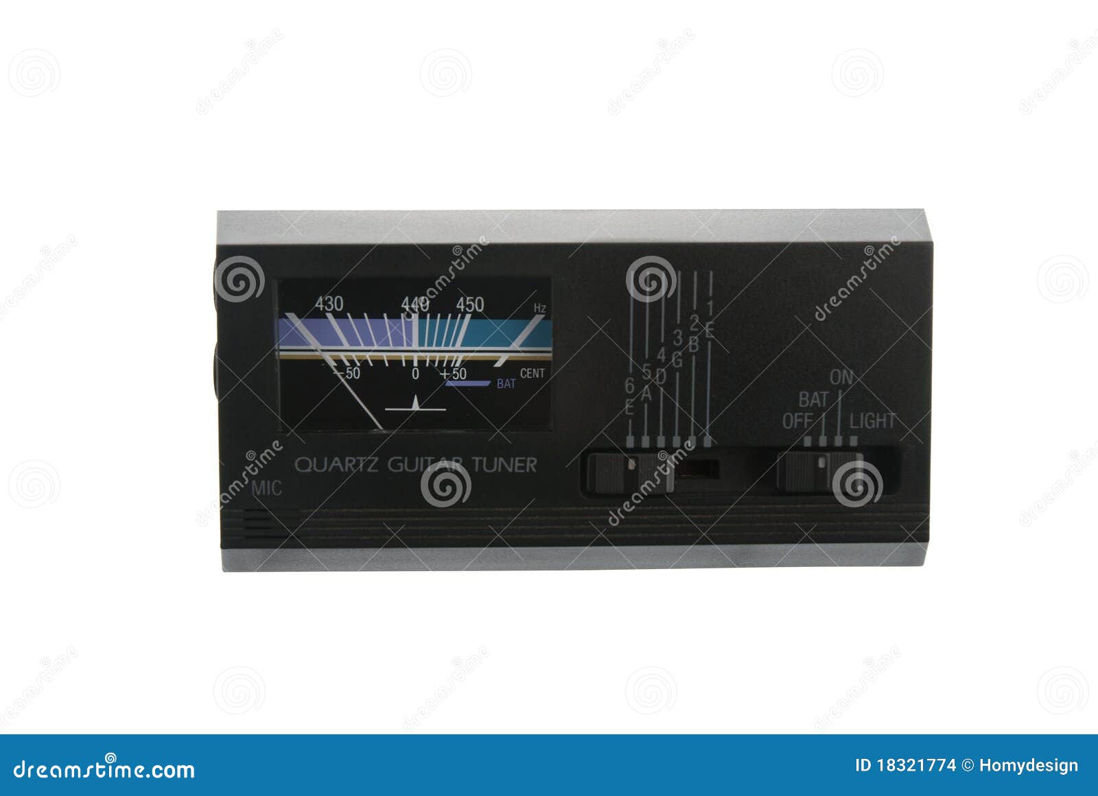 analogic guitar tuner