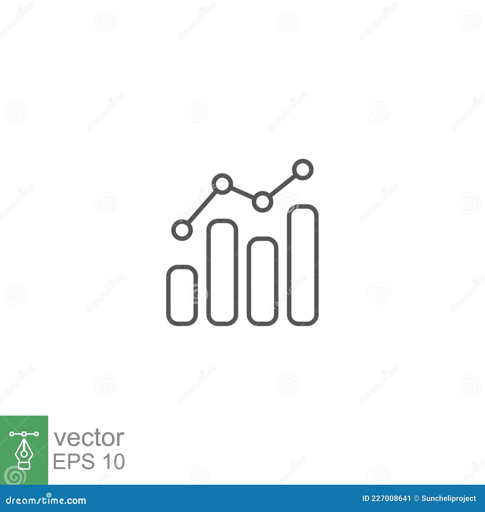 Analyze Definition Icon Stock Illustration