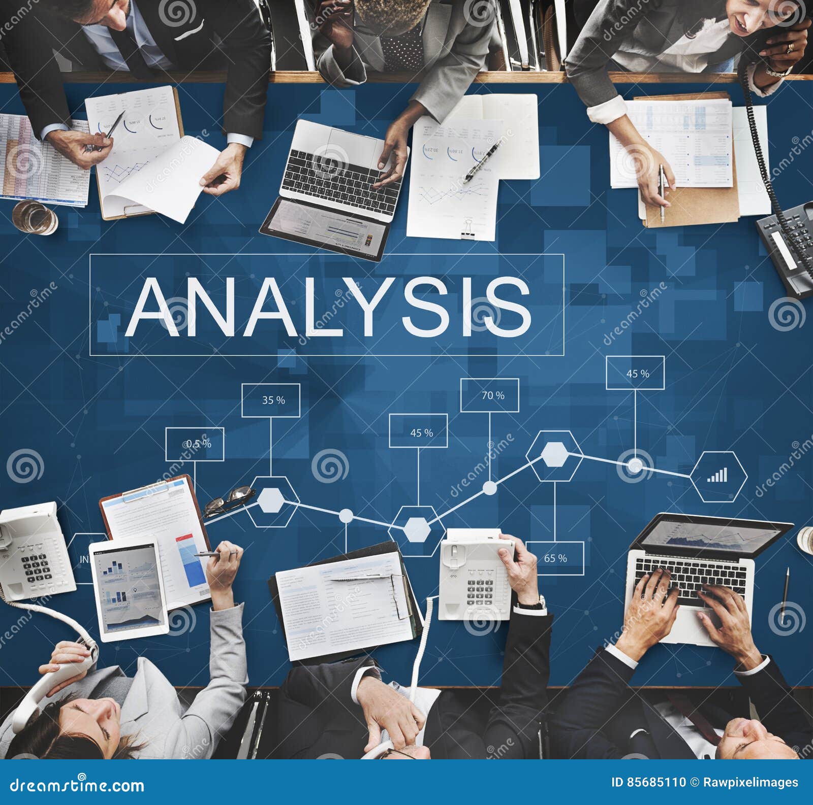 analytics business statistics strategy progress concept