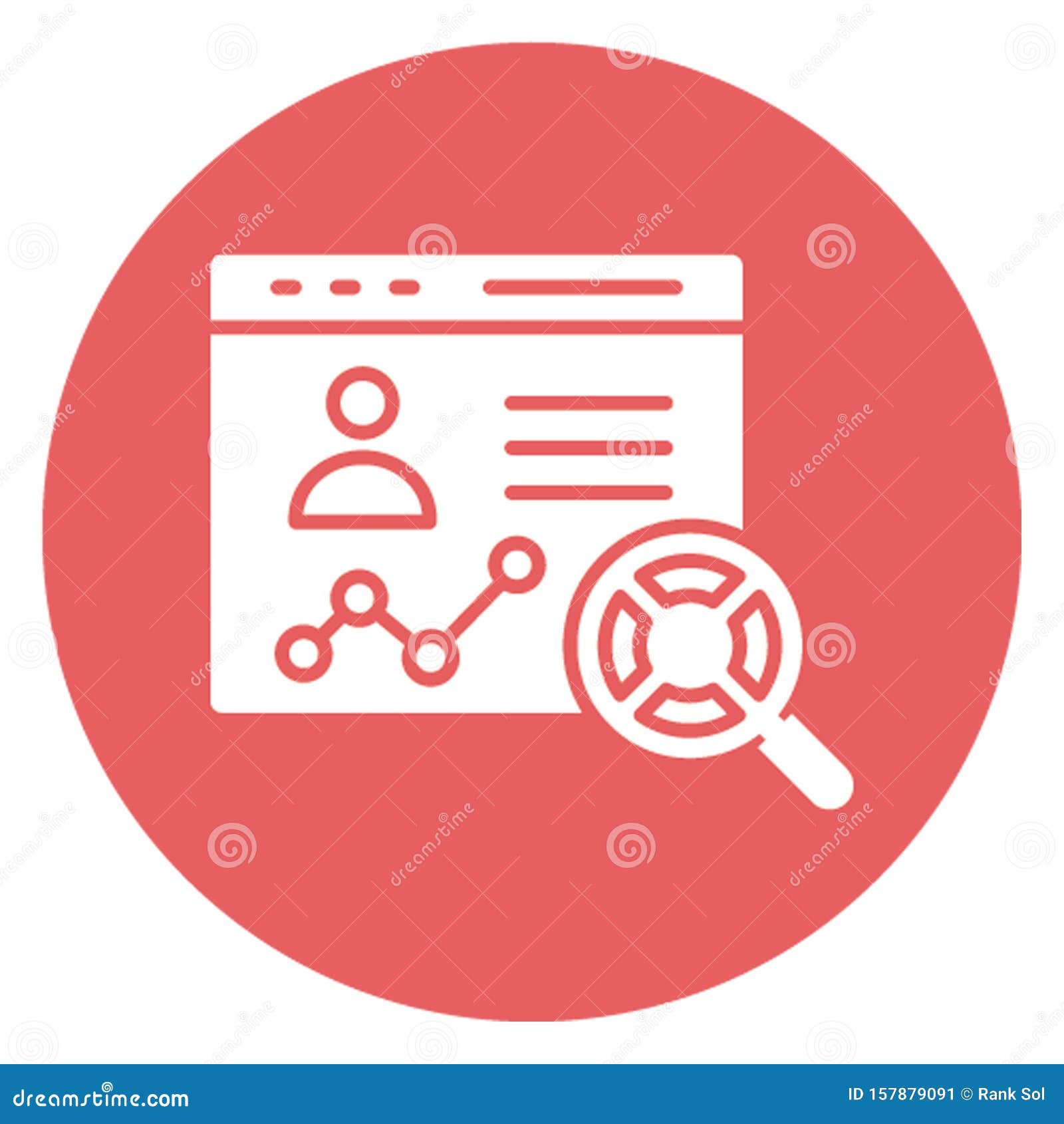 analytics, chart analysis .   icon which can easily modify or edit