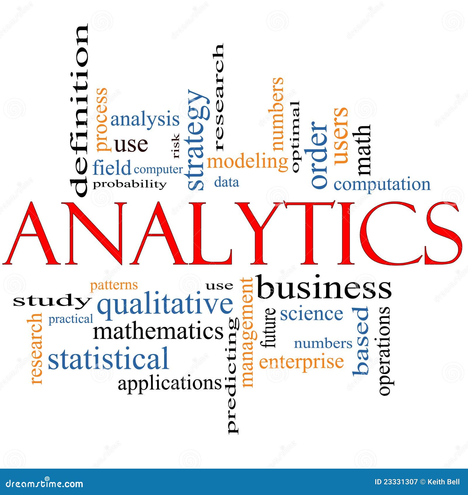 Analytics Word Cloud Concept Royalty Free Stock Photography - Image: 23331307