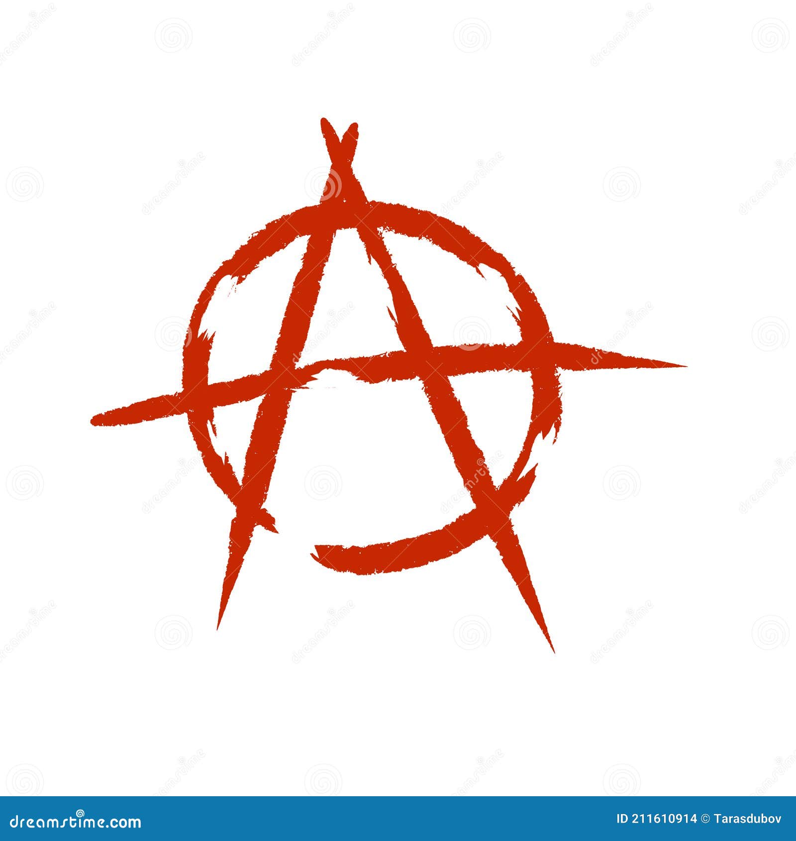 anarchy. letter a in the circle. a  of chaos and rebellion
