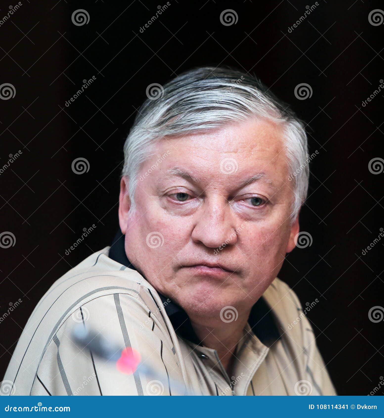 Former world champ GM Anatoly Karpov in town for lecture