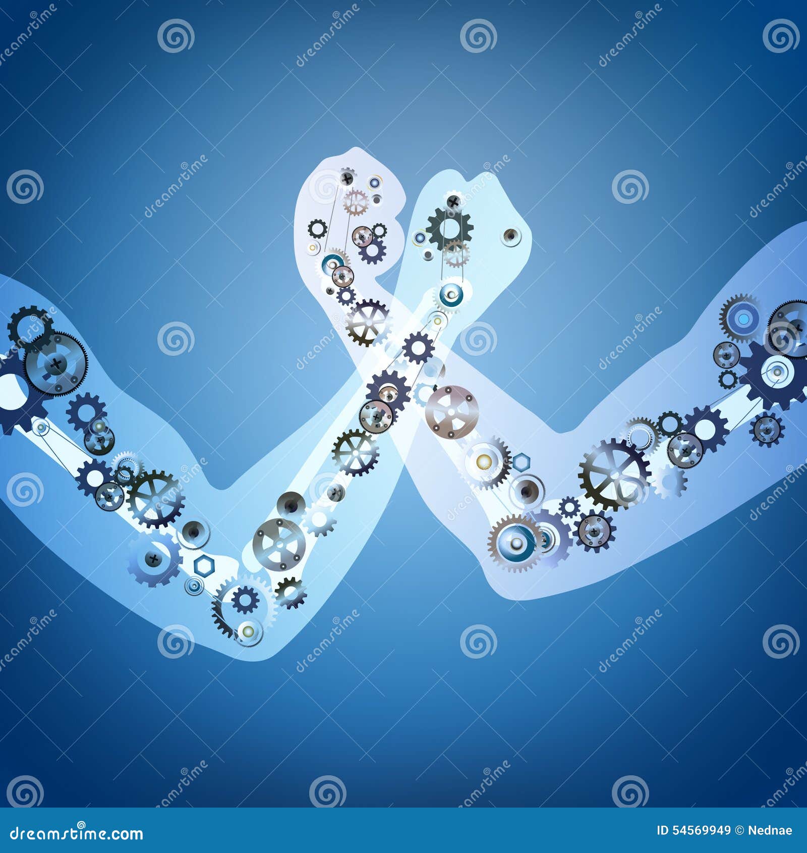 Anatomie D'os De Bras De Vitesse Illustration Stock Illustration du