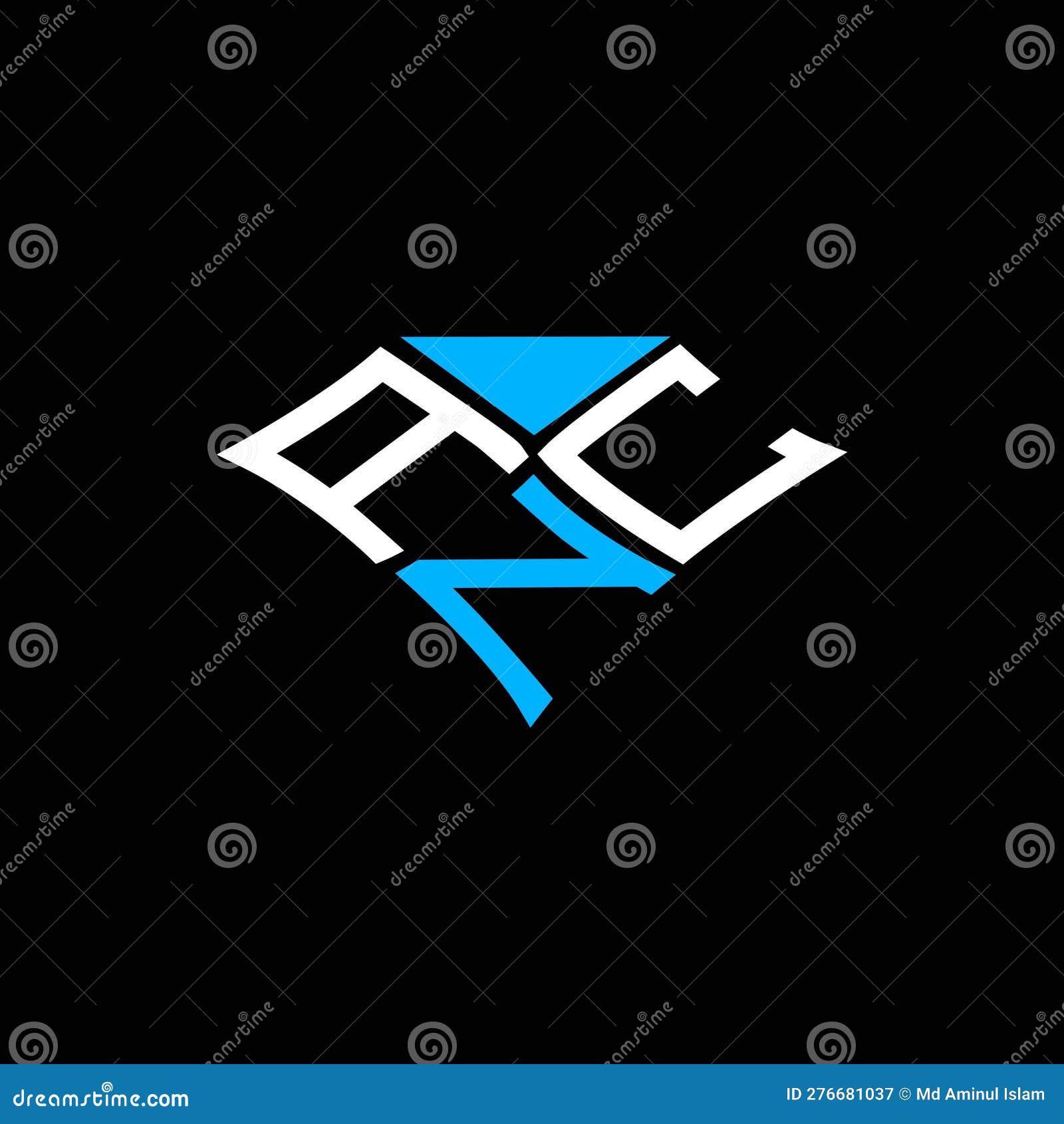 anc letter logo creative  with  graphic,