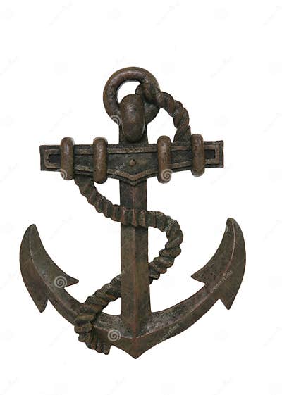 Anchor stock image. Image of iron, ocean, symbol, boat - 2665231