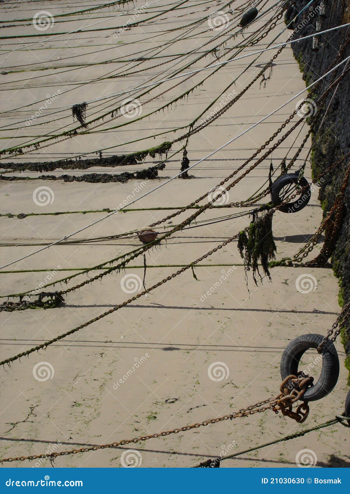 Anchor Lines in Jersey, Channel Islands Stock Photo - Image of boat,  harbour: 21030630