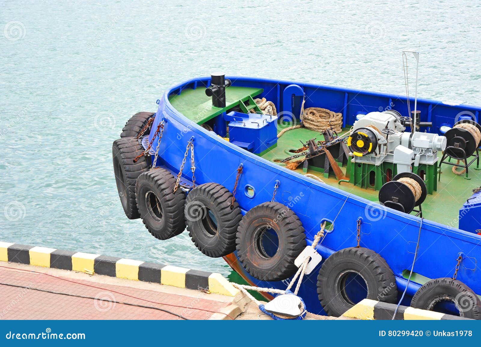 Anchor and Mooring Windlass Stock Photo Image of forward, onboard