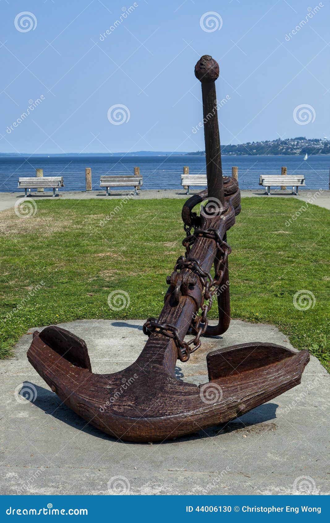 Anchor Park stock photo. Image of ancho, object, alki 44006130