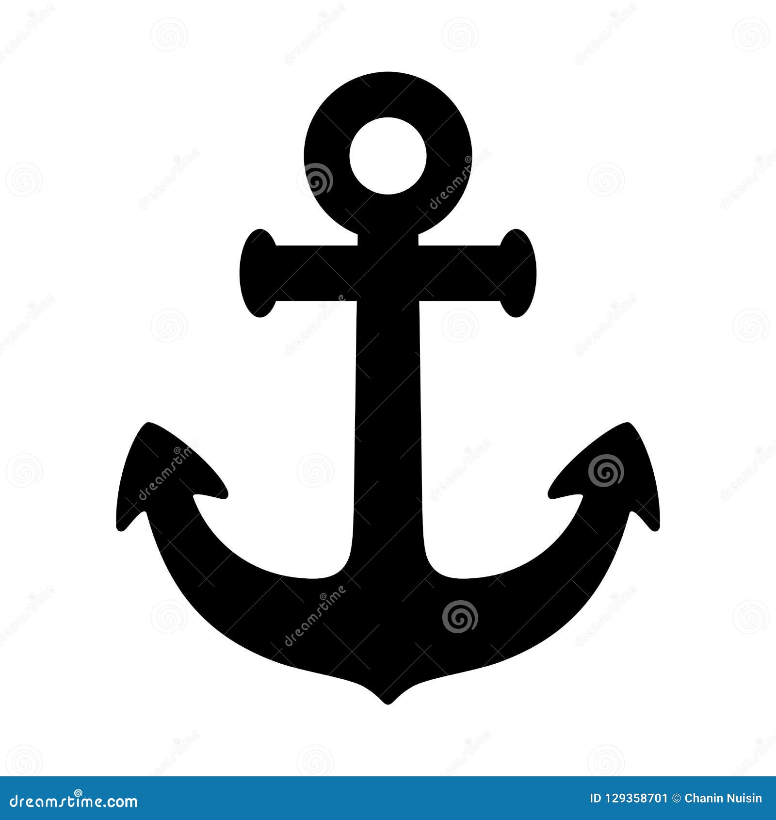 Anchor Vector Icon Logo Pirate Boat Nautical Maritime Helm Illustration  Symbol Graphic Clip Art Design Stock Illustration - Illustration of  maritime, graphic: 129358701