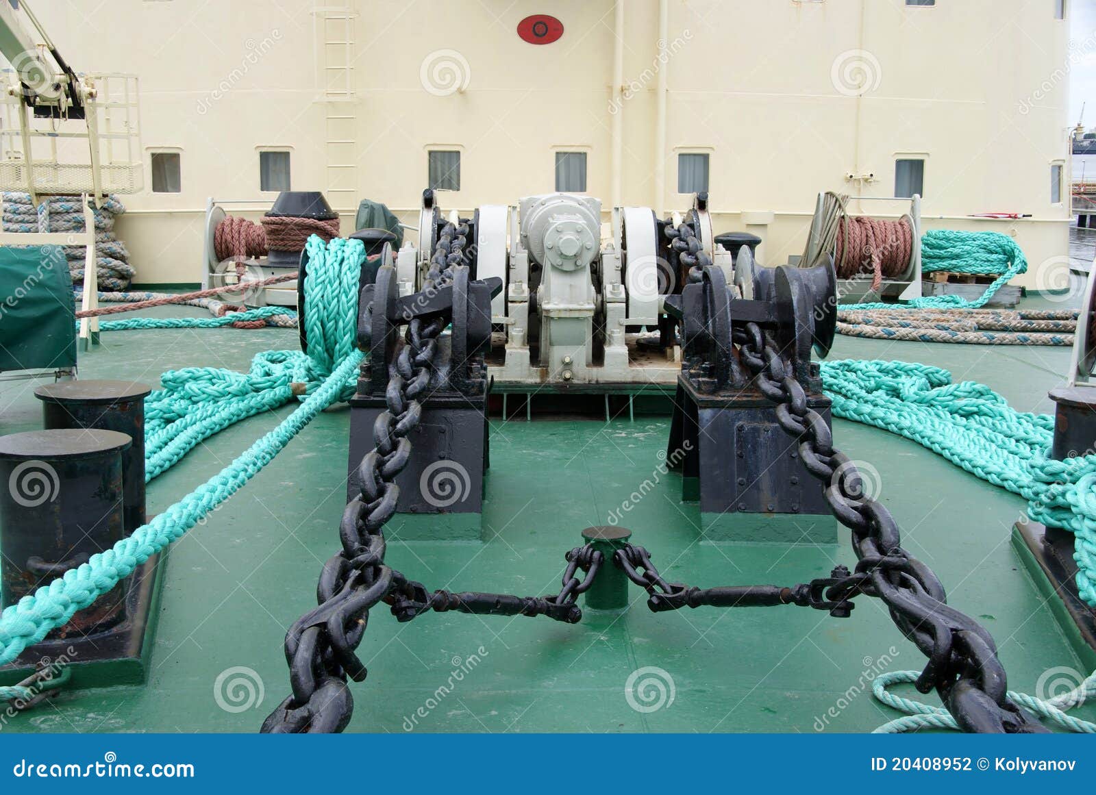 Anchor Winch Stock Photography - Image: 20408952