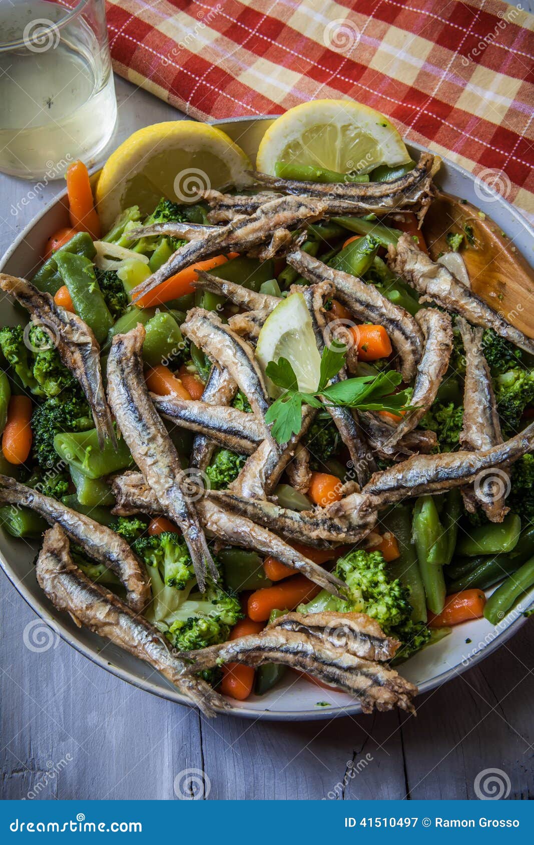 Anchovies stock image. Image of cuisine, restaurant, fish 41510497