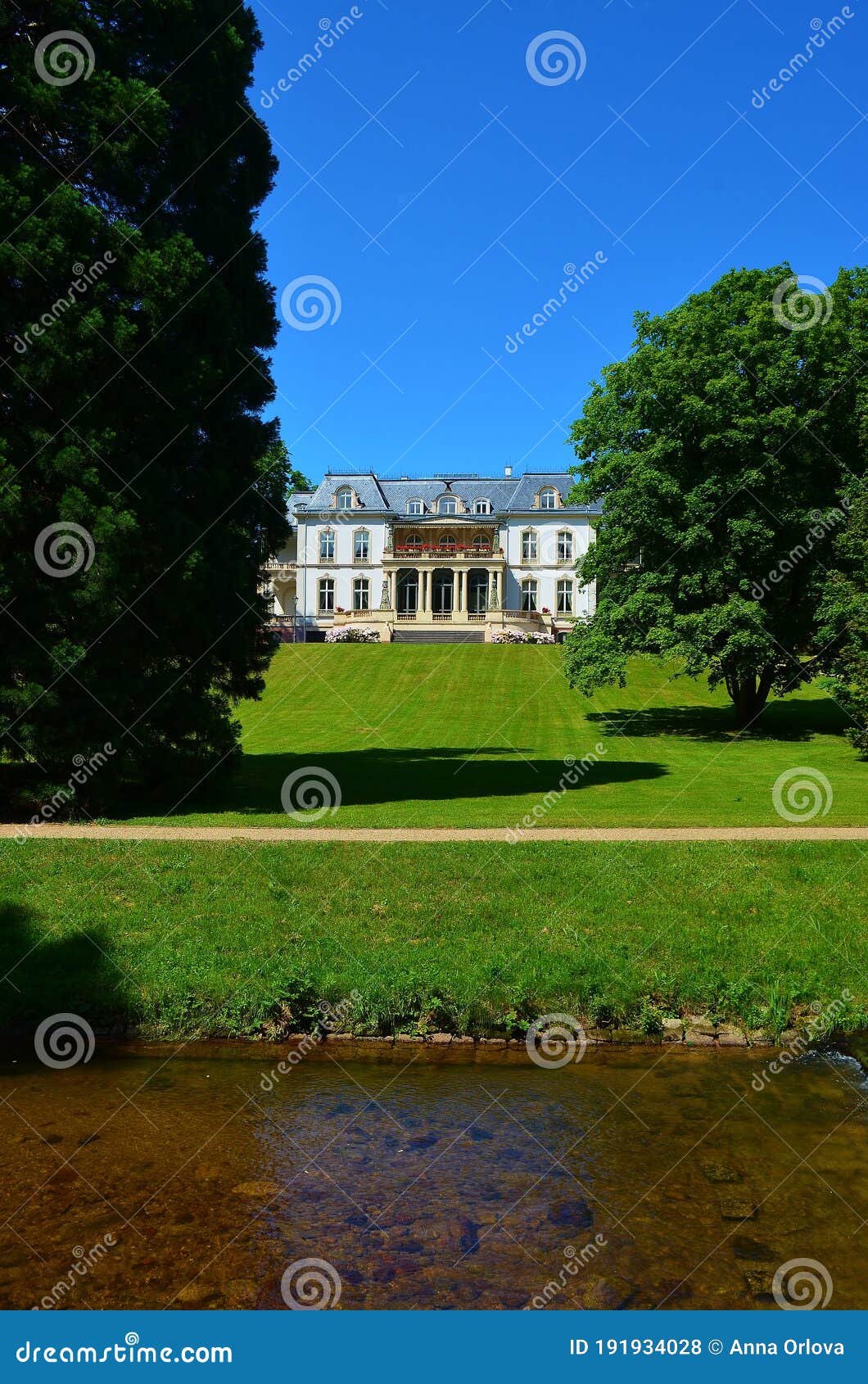 Ancient Architecture of Badenbaden in Germany Stock Photo Image of