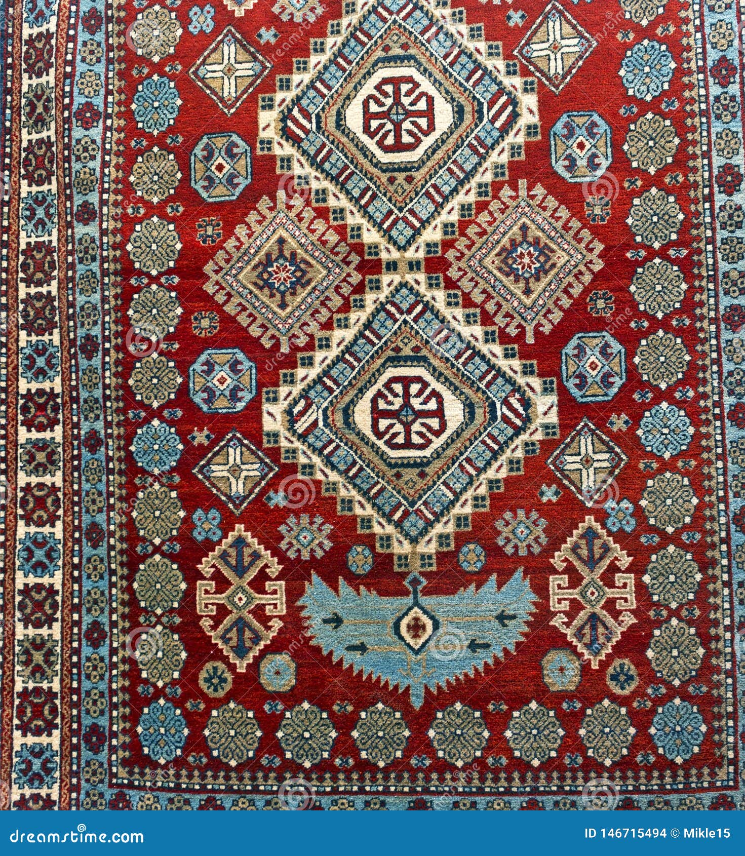 Ancient Armenian Carpet Pattern Stock Photo Image of crafts, colour