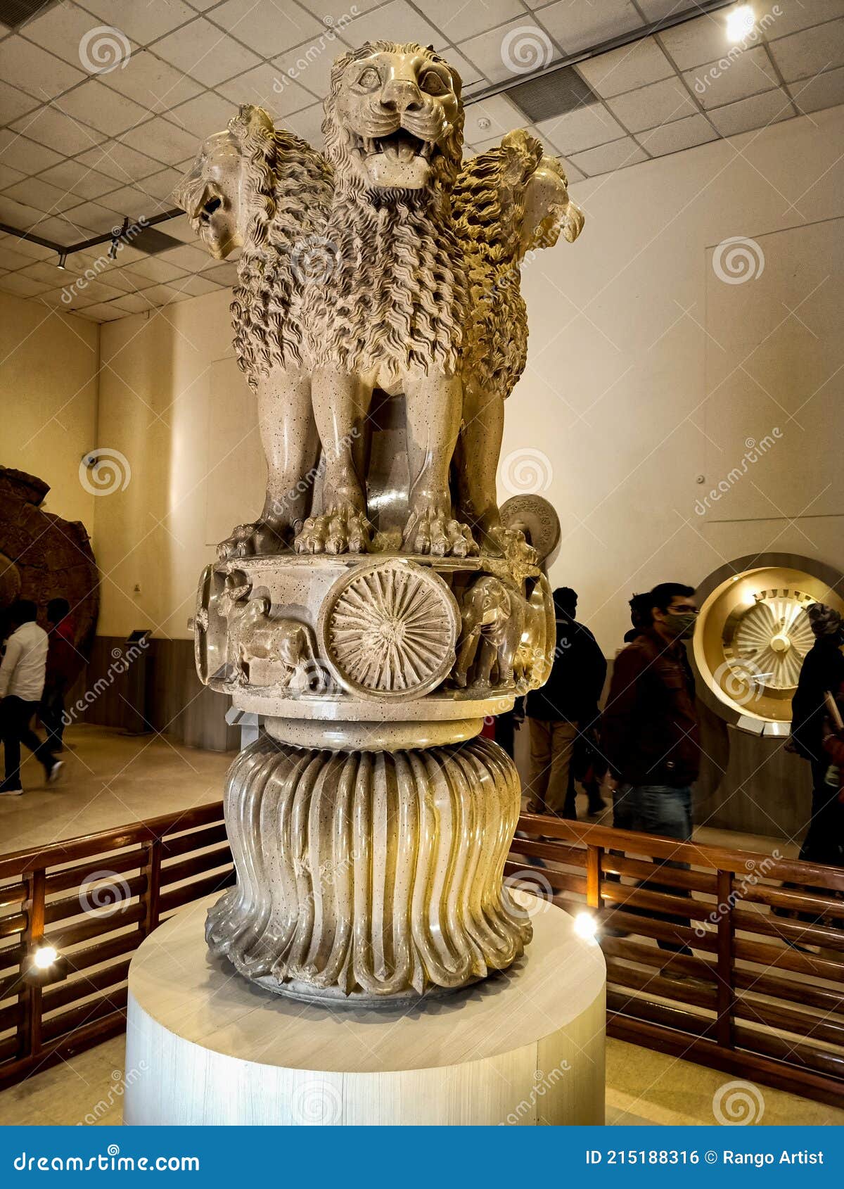 Ancient Ashok Stambh Sculpture in Sarnath Museum is a Famous Place in  Varanasi and it is the Destination for Cultures Buddha Editorial Photo -  Image of building, column: 215188316