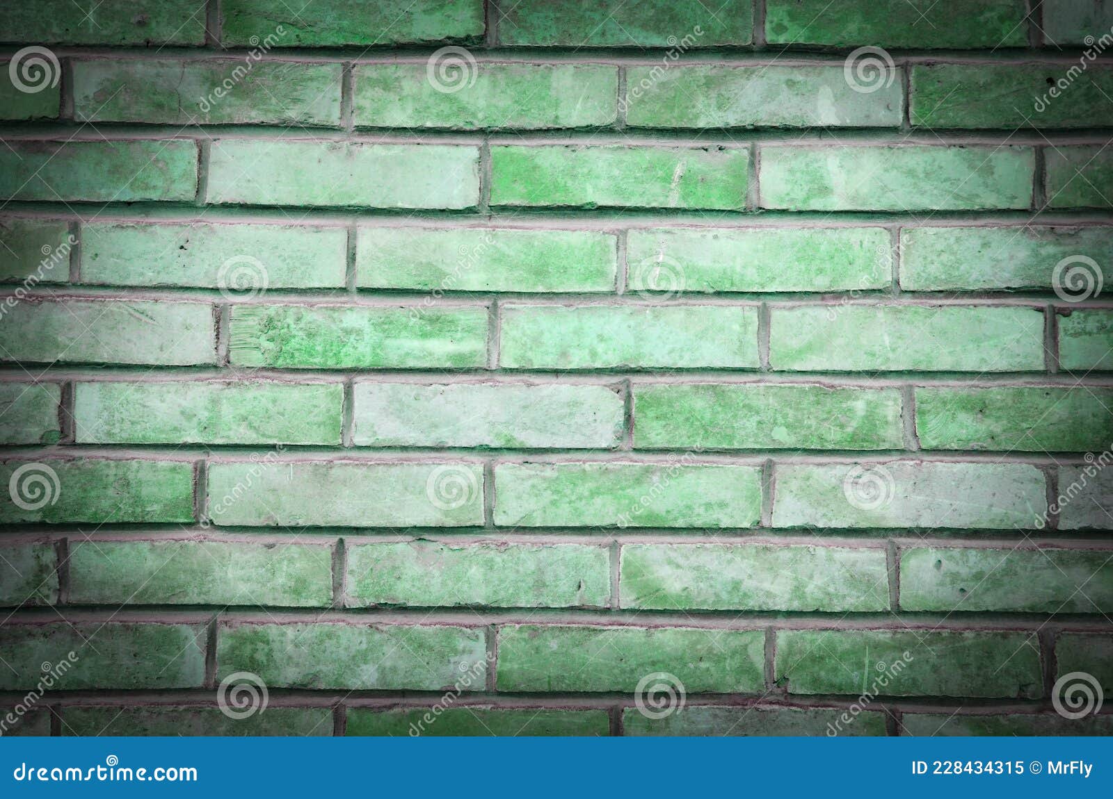 Ancient Bricks Layout, Red Bricks Fading Background RoyaltyFree Stock