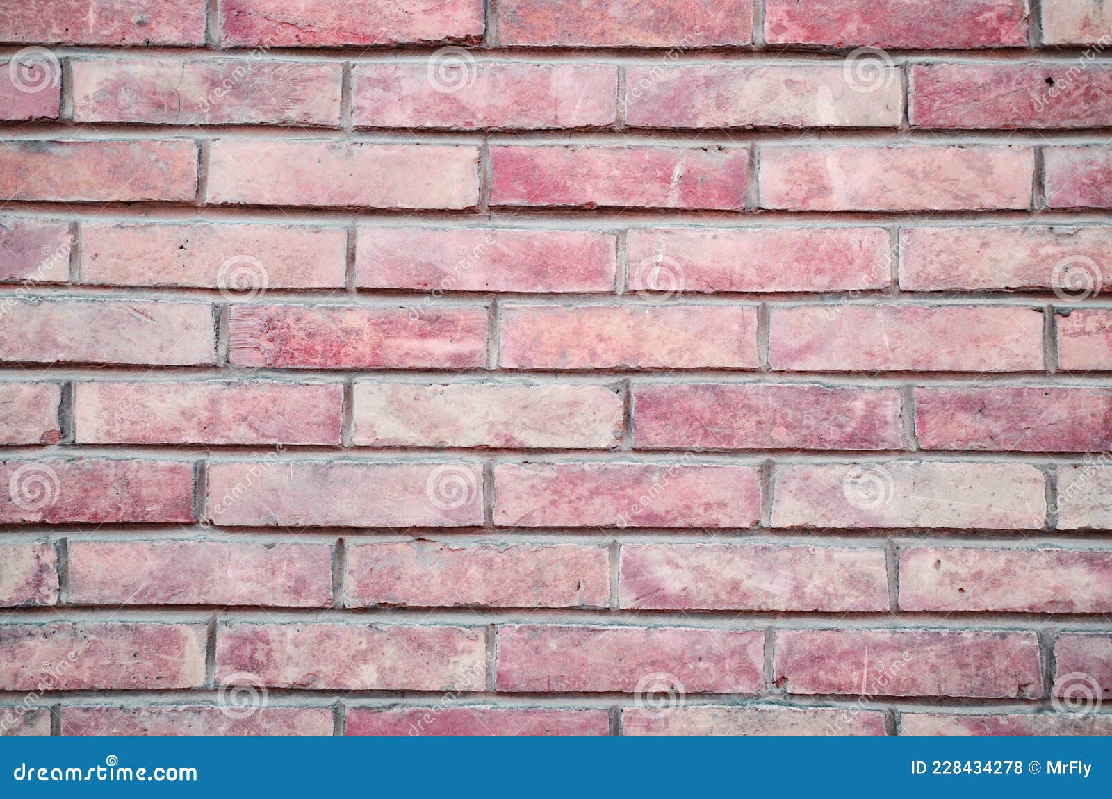 Ancient Bricks Layout, Red Bricks Fading Background Stock Photo Image