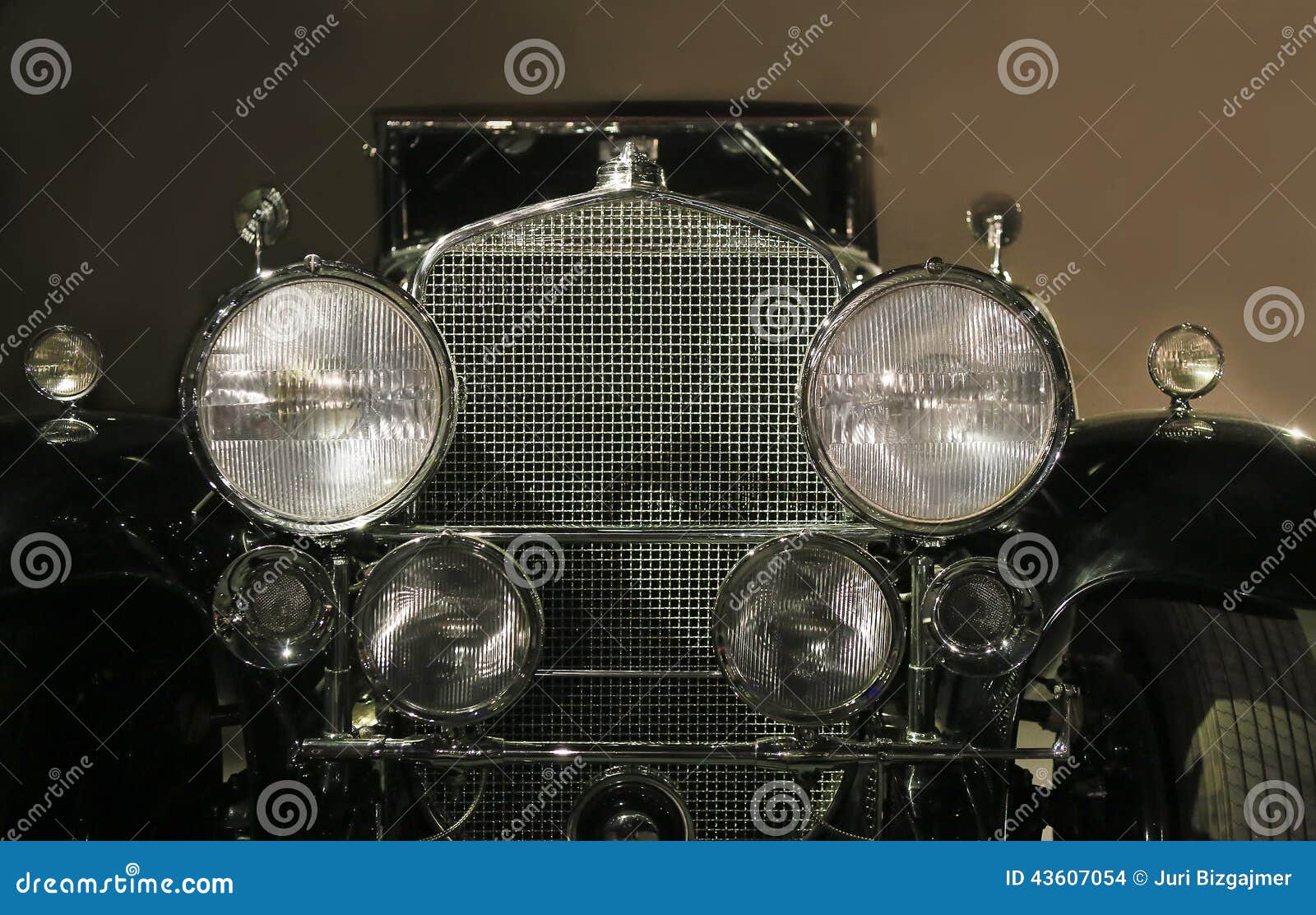 Ancient car stock photo. Image of front, headlight, beauty - 43607054