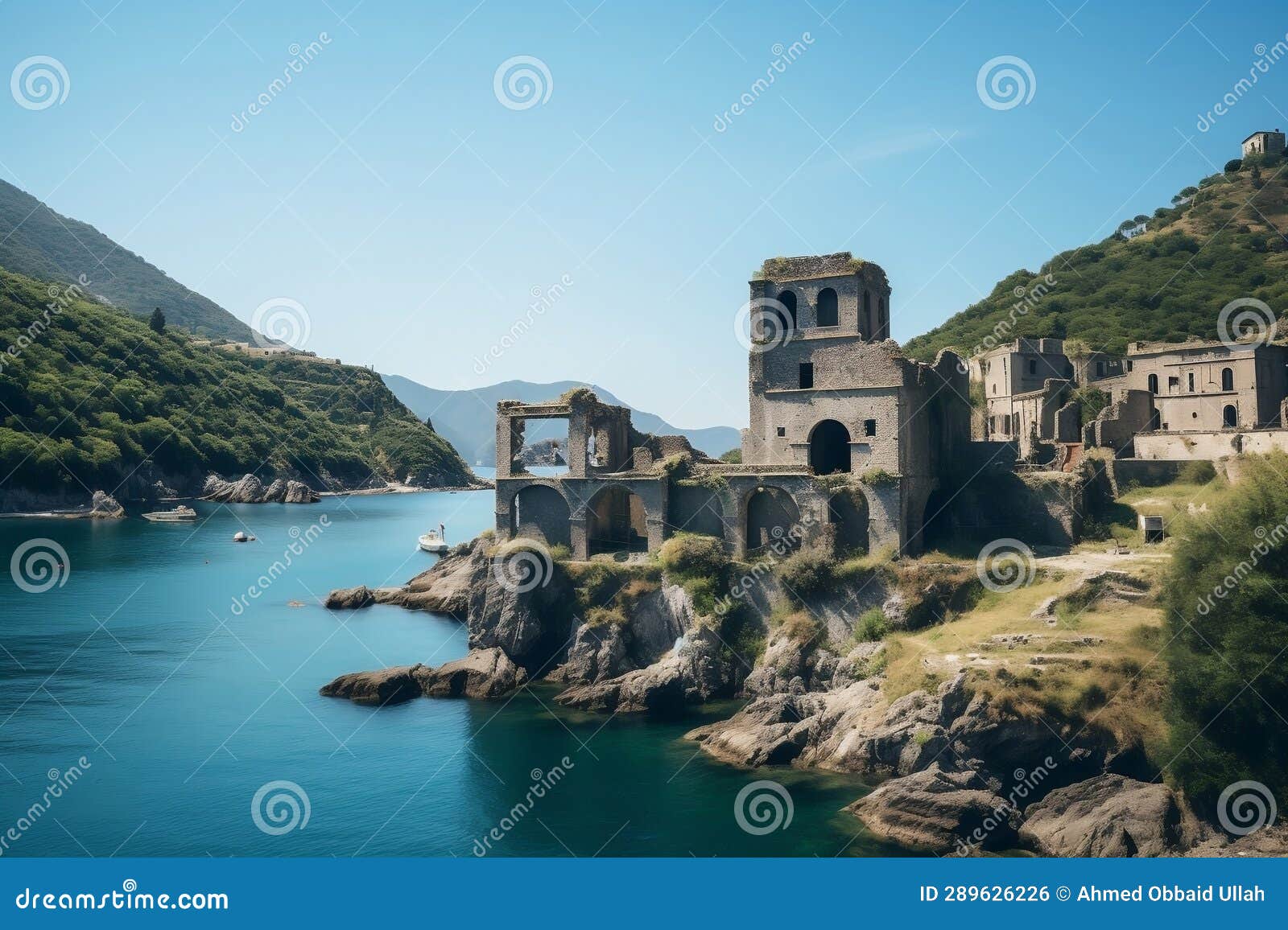 Ancient Charm - Unveiling Porto Venere S Seaside Legacy. Generative by 