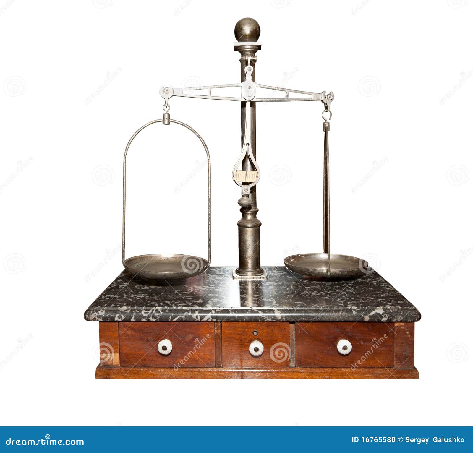 Ancient chemist s scales stock photo. Image of reflection 16765580