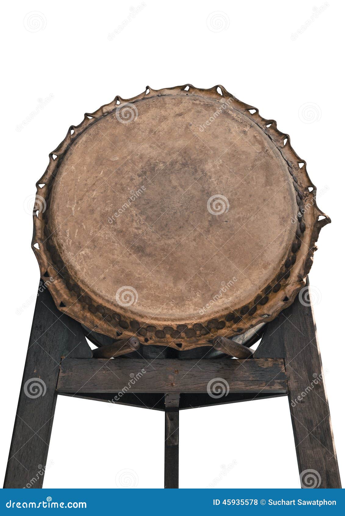 Ancient chinese drum stock photo. Image of traditional 45935578