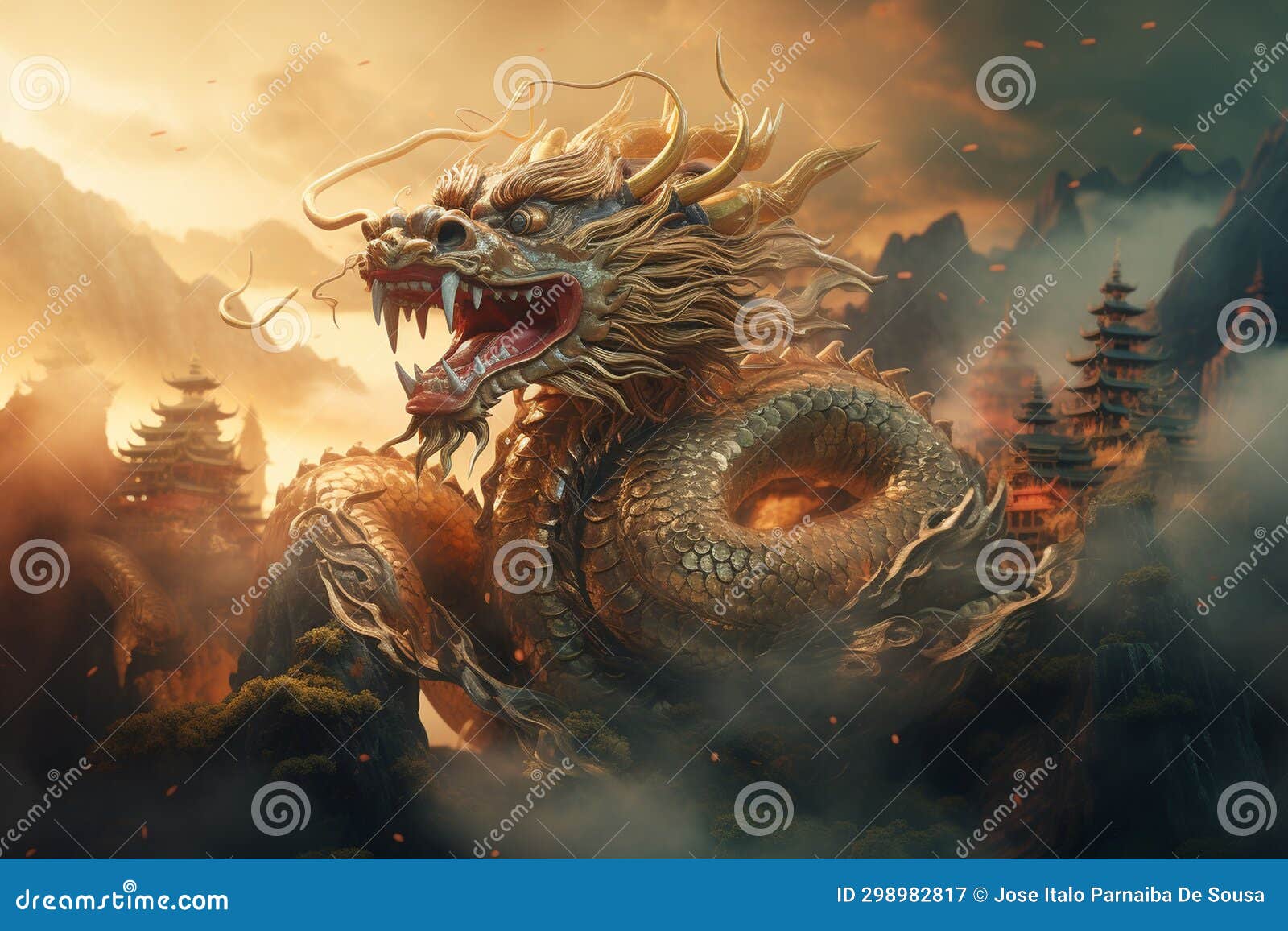 ancient chinese scrolls featuring revered and myth