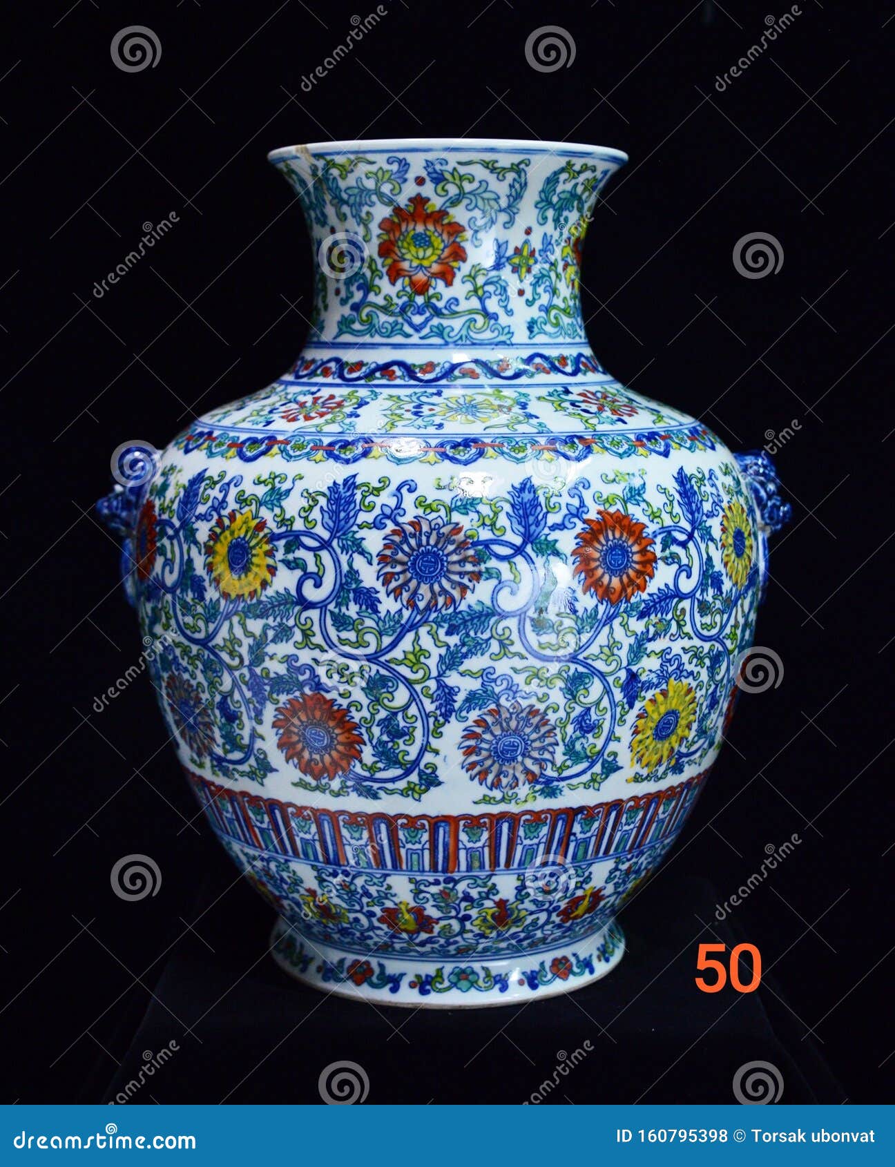 Ancient chinese vase stock photo. Image of antique, chinese 160795398