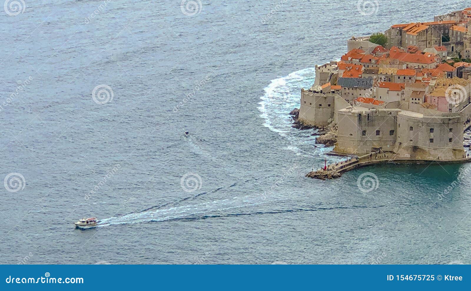 Ancient City Dubrovnik Stock Image Image Of Mild Game 154675725