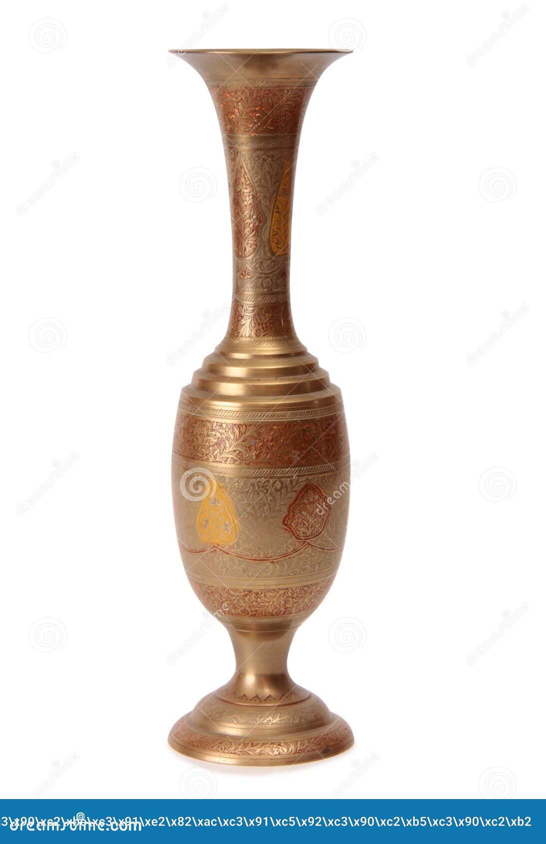 Ancient copper vase two stock image. Image of pitcher 92789455