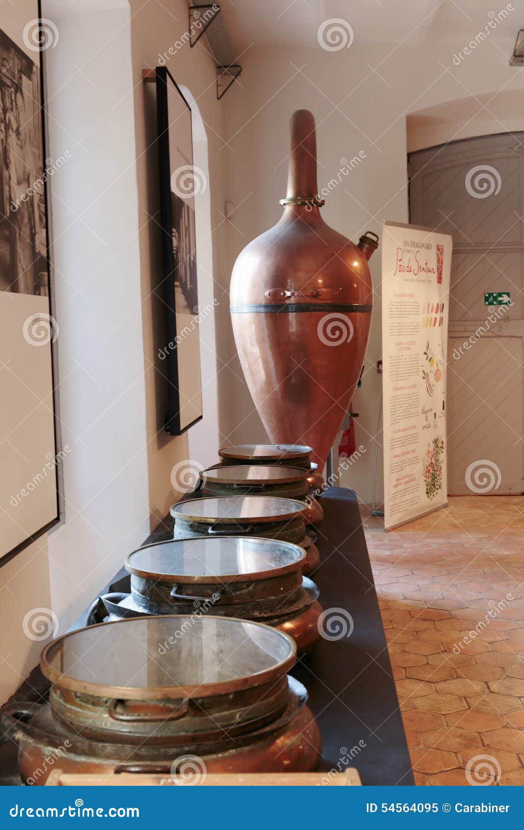 Ancient Distiller For The Production Of Perfume In Fragonard Factory