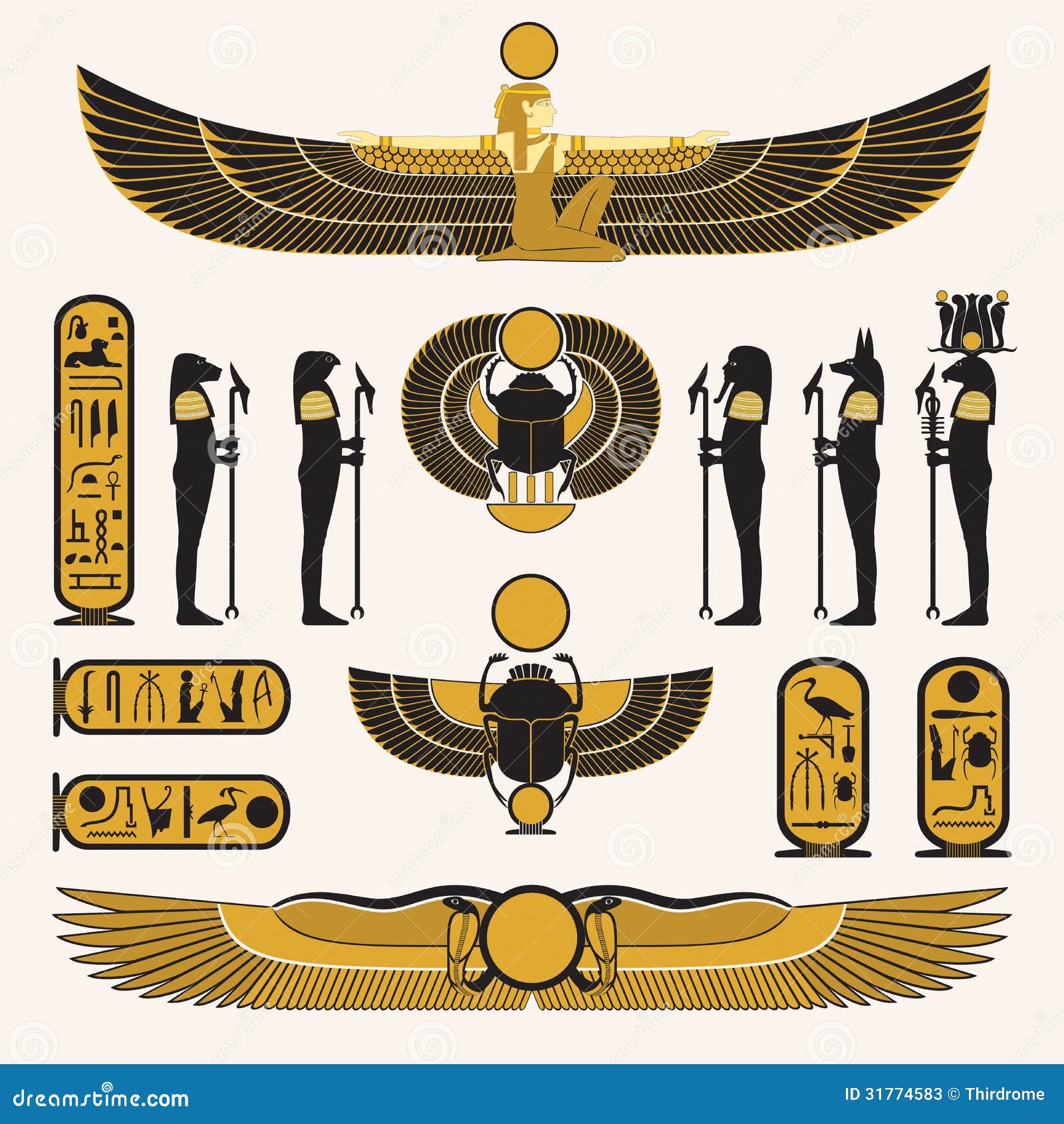 ancient egyptian s and decorations