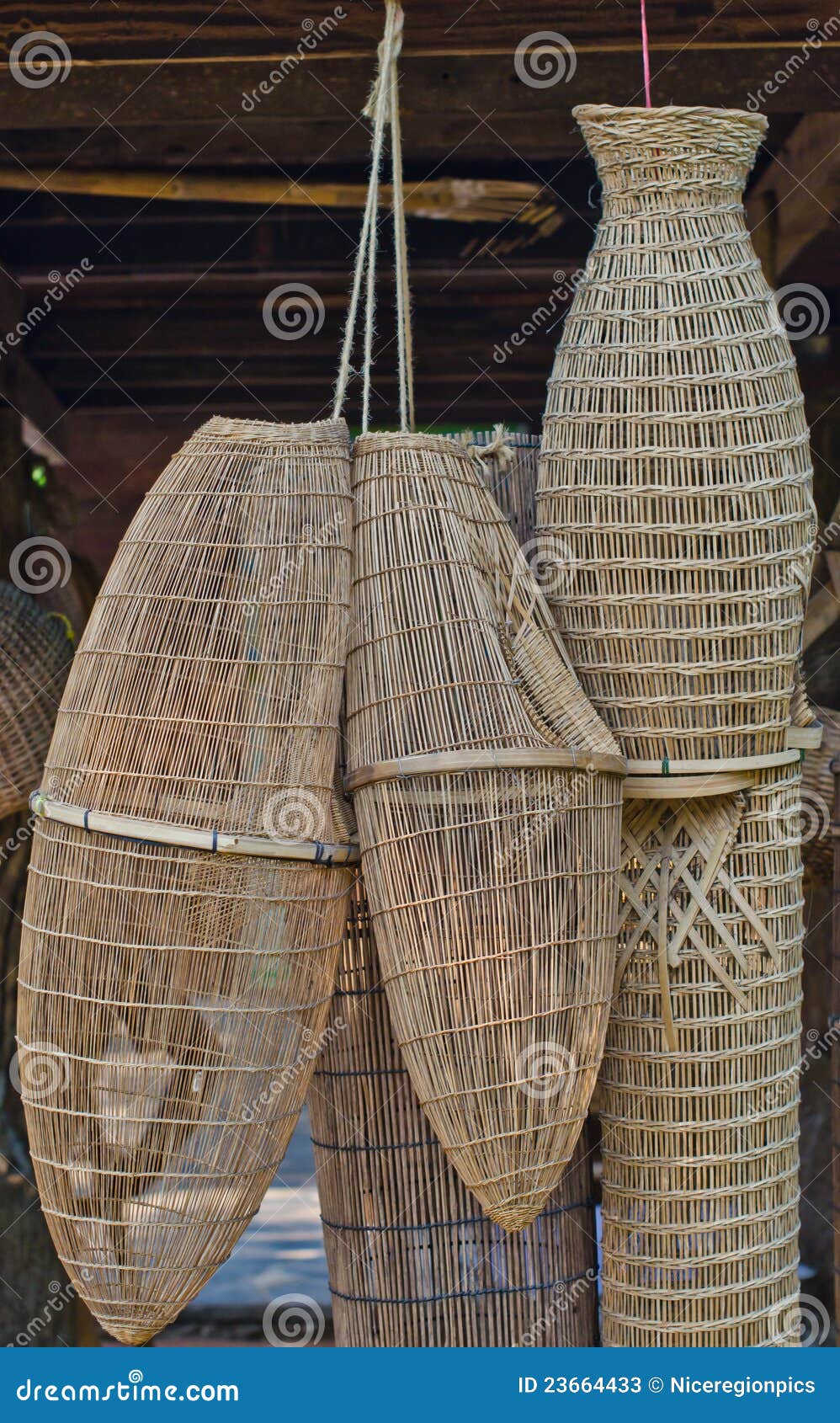 Ancient fishing equipment. stock image. Image of fisherman - 23664433