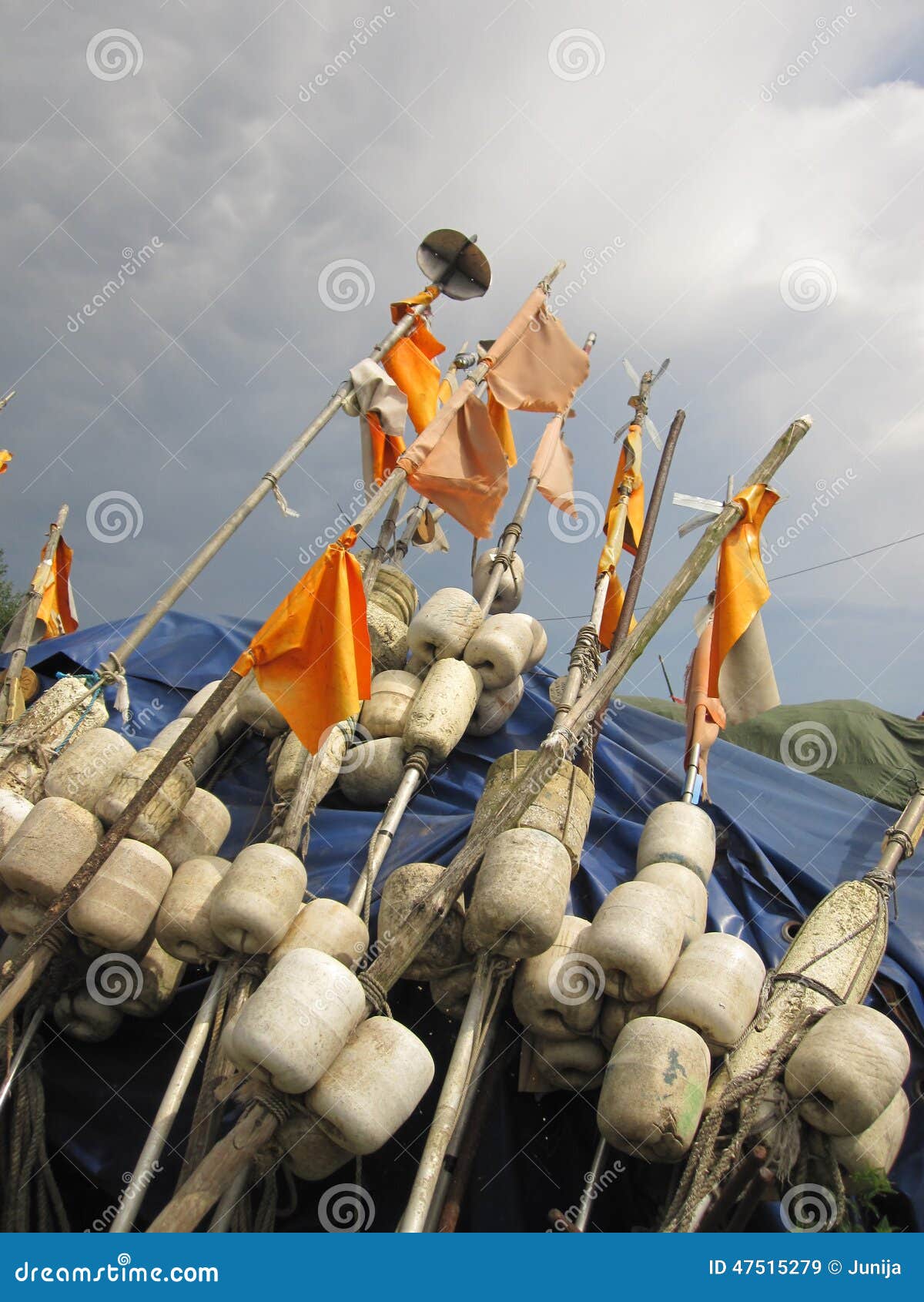 Ancient fishing tools stock image. Image of seafaring - 47515279