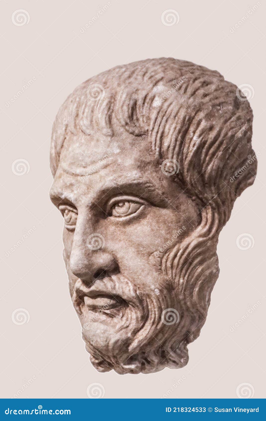 Ancient Fragment of Statue of a Philosopher Discovered in Ancient