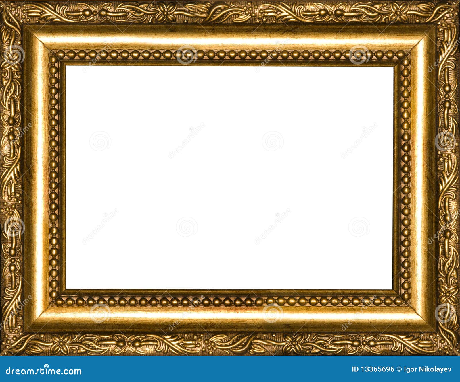 Ancient frame stock photo. Image of floral, design, baroque - 13365696