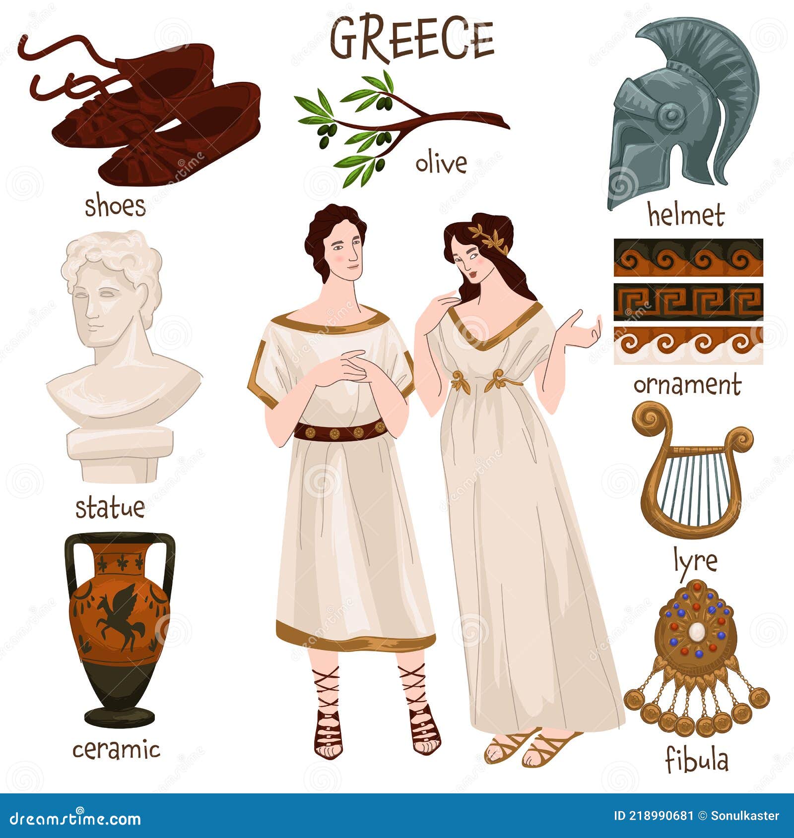 greek attire